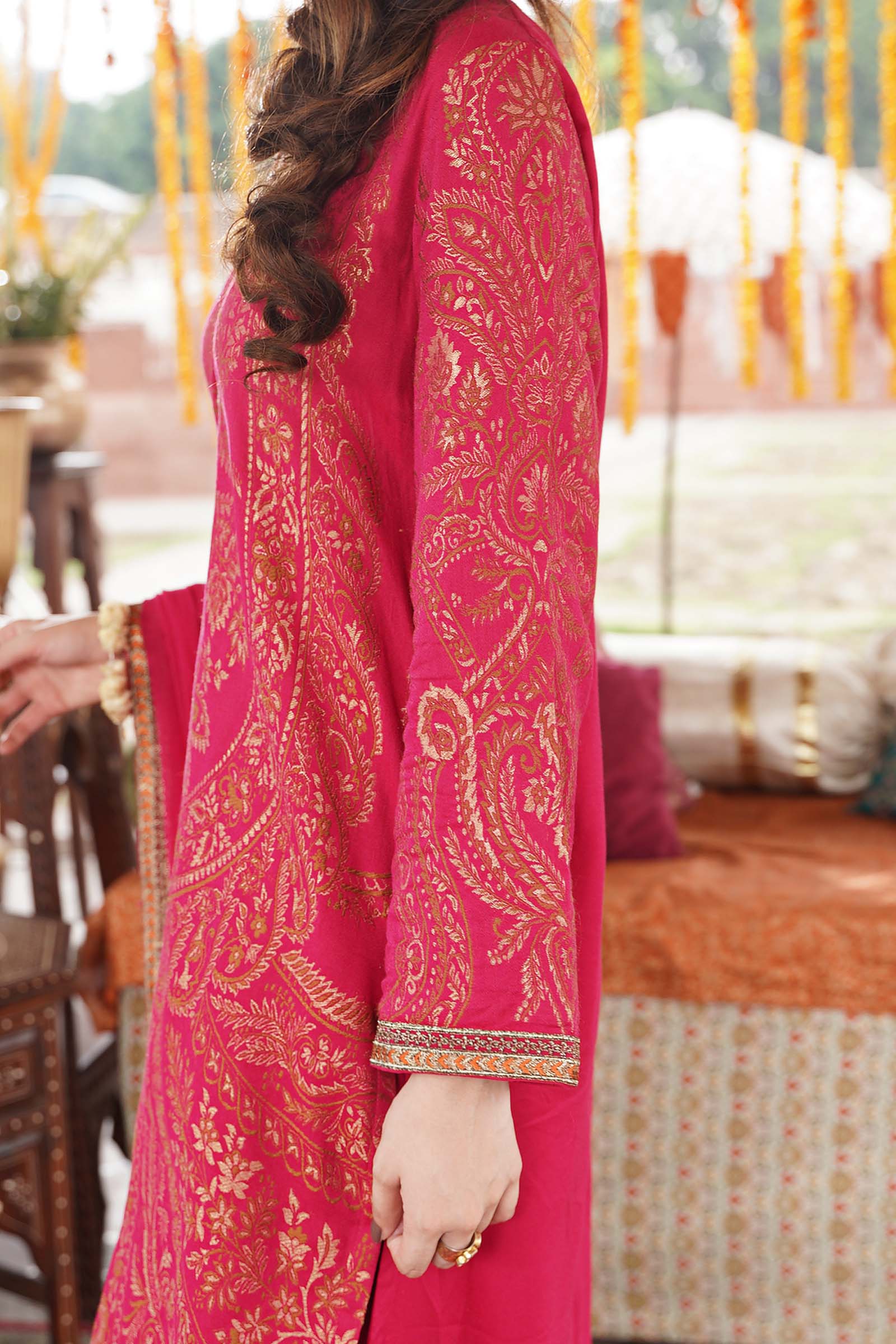 Suit Pink DW-W23-105 - Image 3