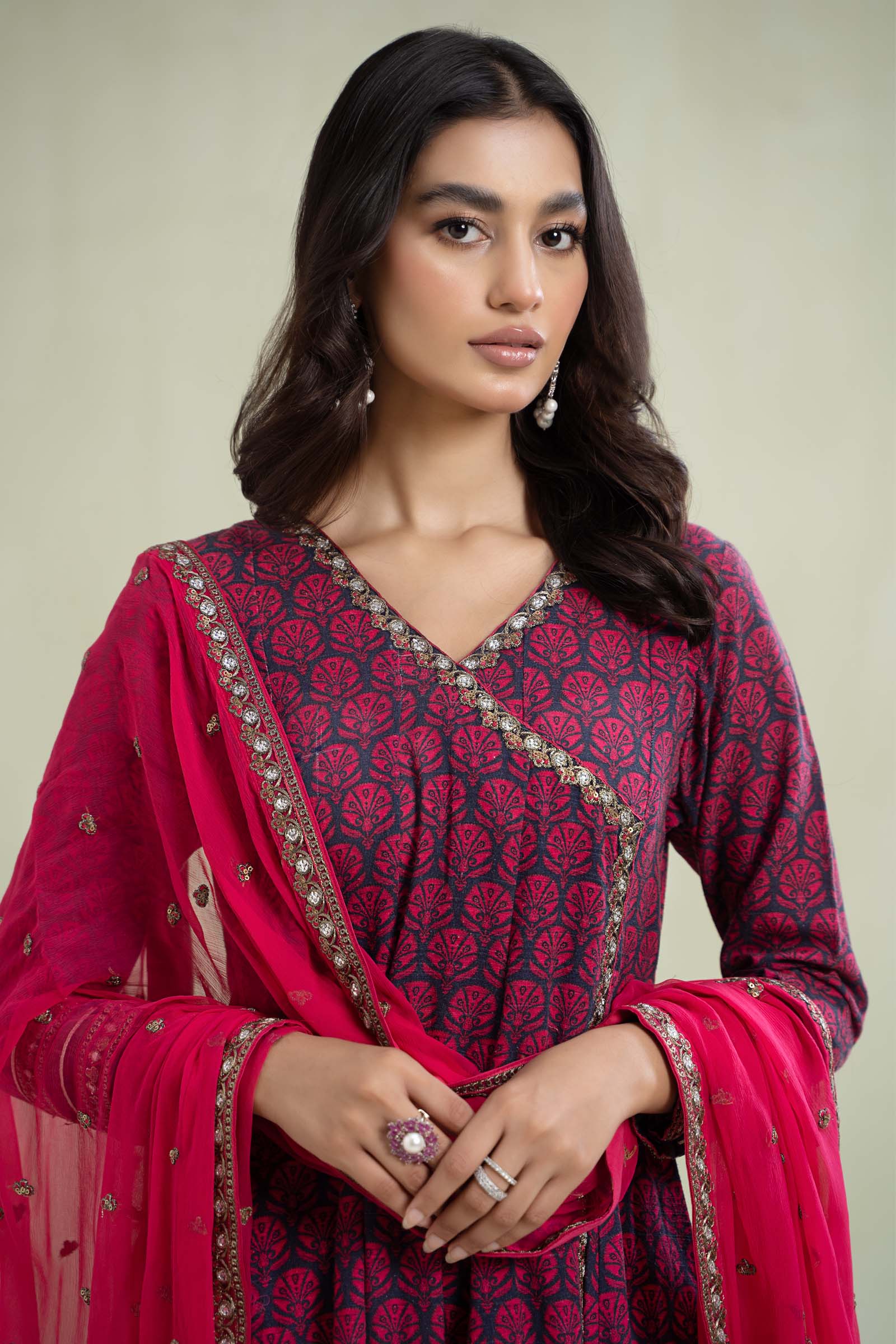 Suit Pink DW-W23-106 - Image 2