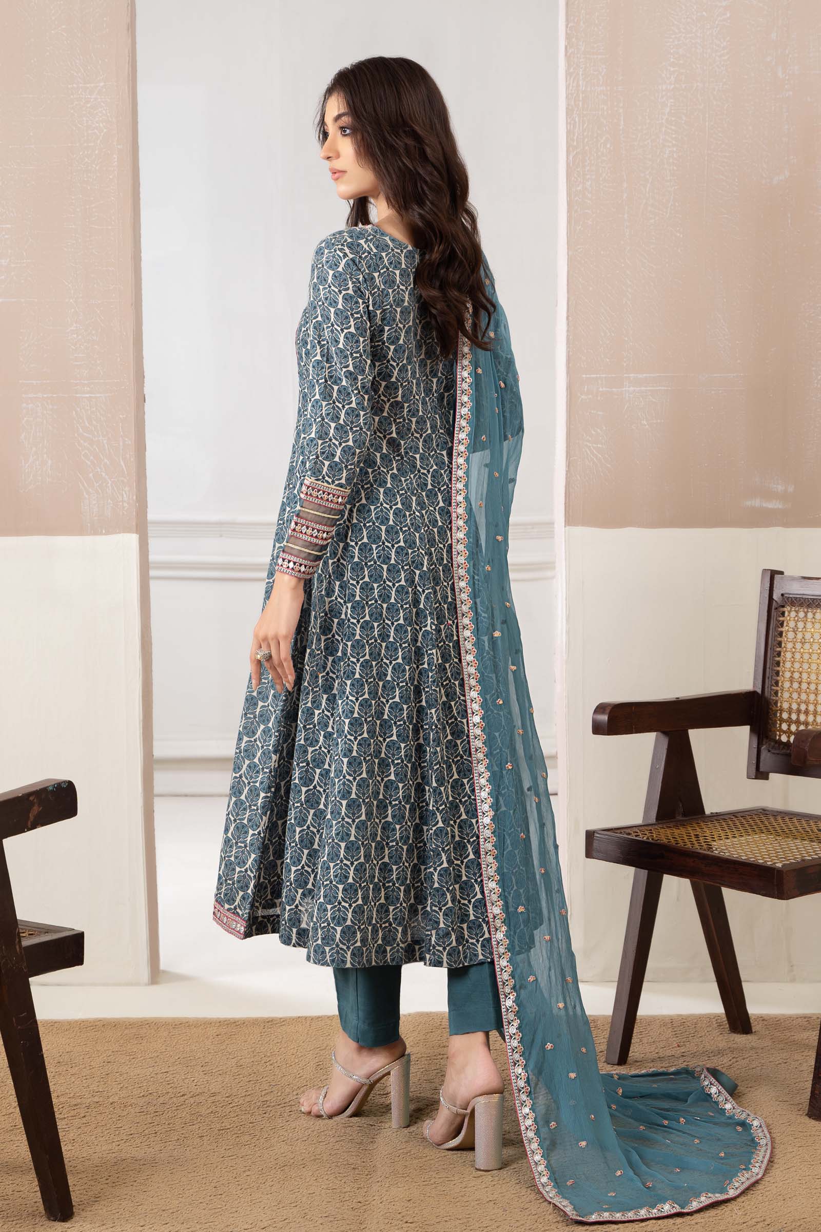 Suit Teal DW-W23-106 - Image 6