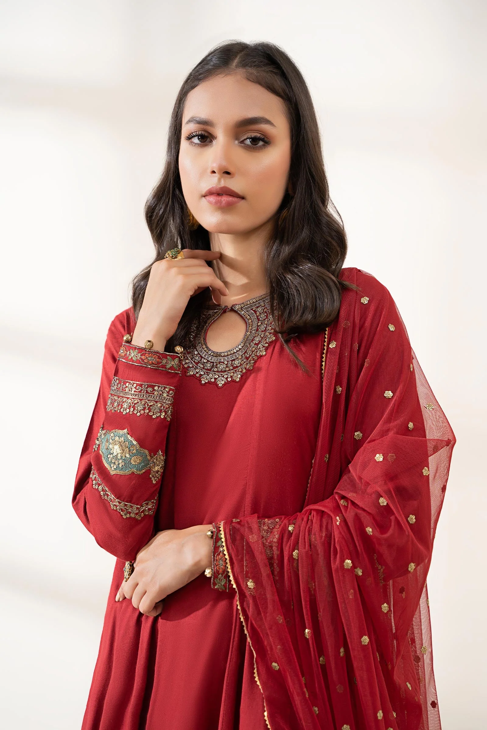 Suit Maroon DW-W23-111 - Image 2