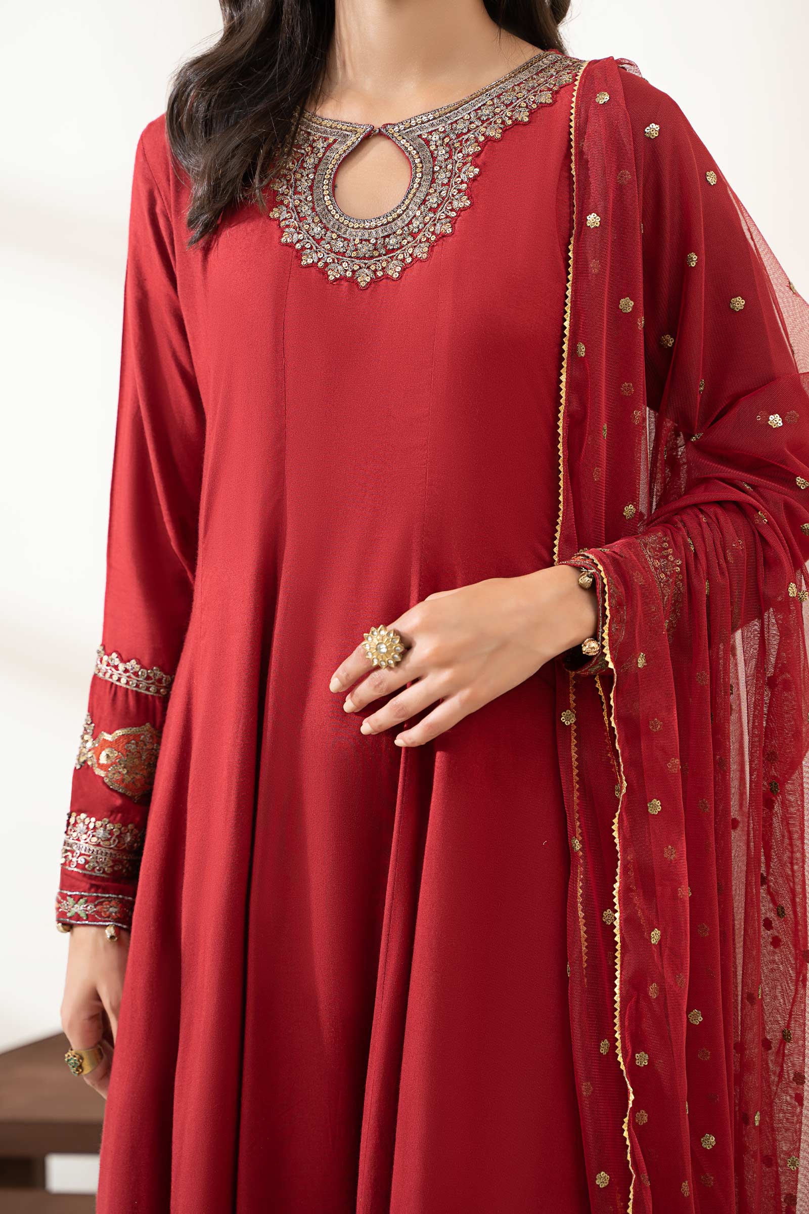 Suit Maroon DW-W23-111 - Image 3