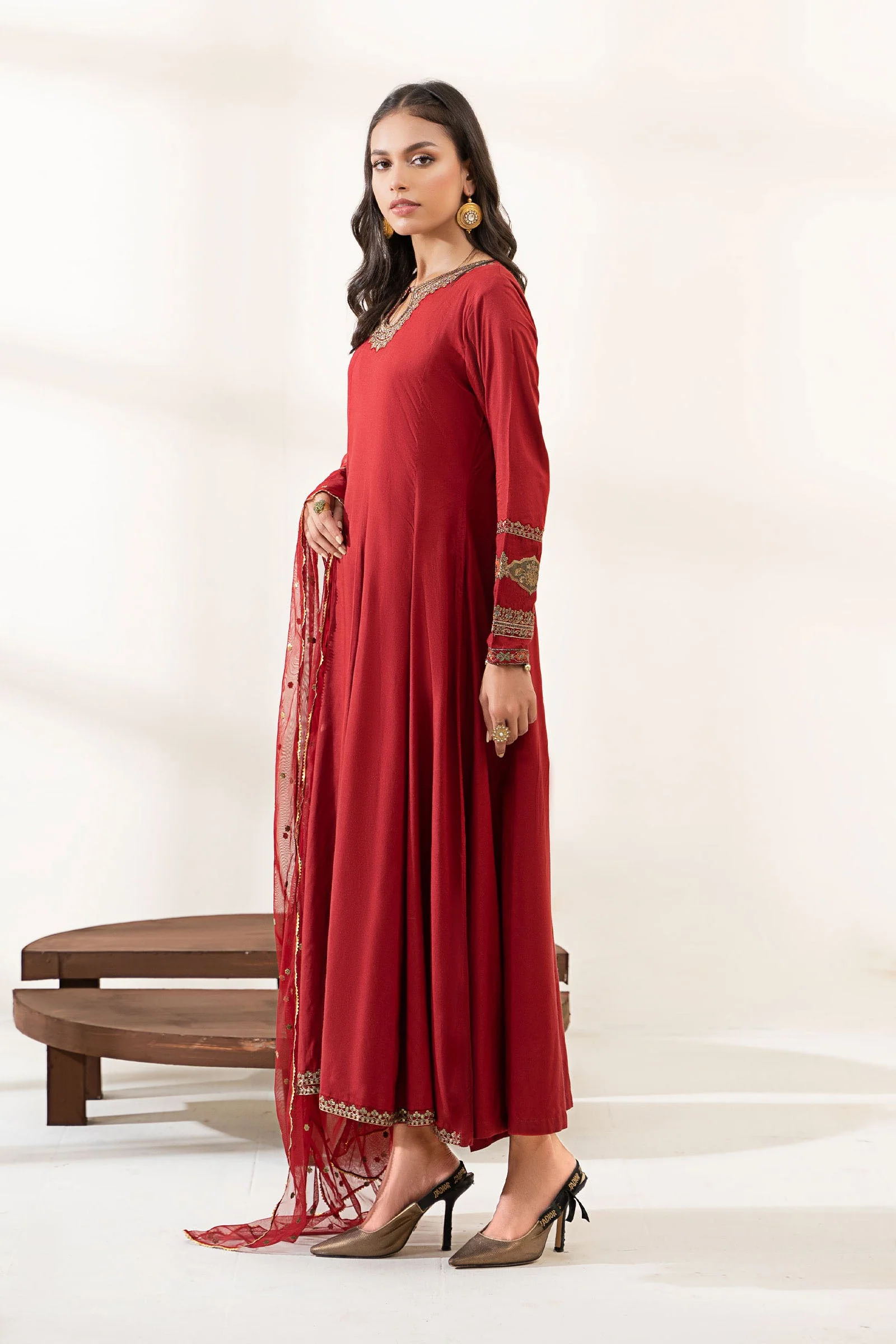 Suit Maroon DW-W23-111 - Image 6