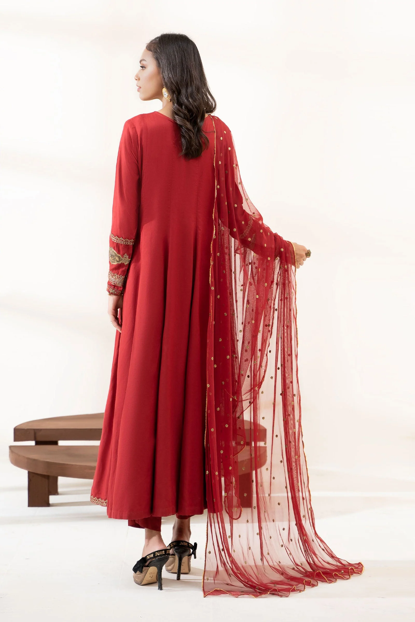 Suit Maroon DW-W23-111 - Image 7