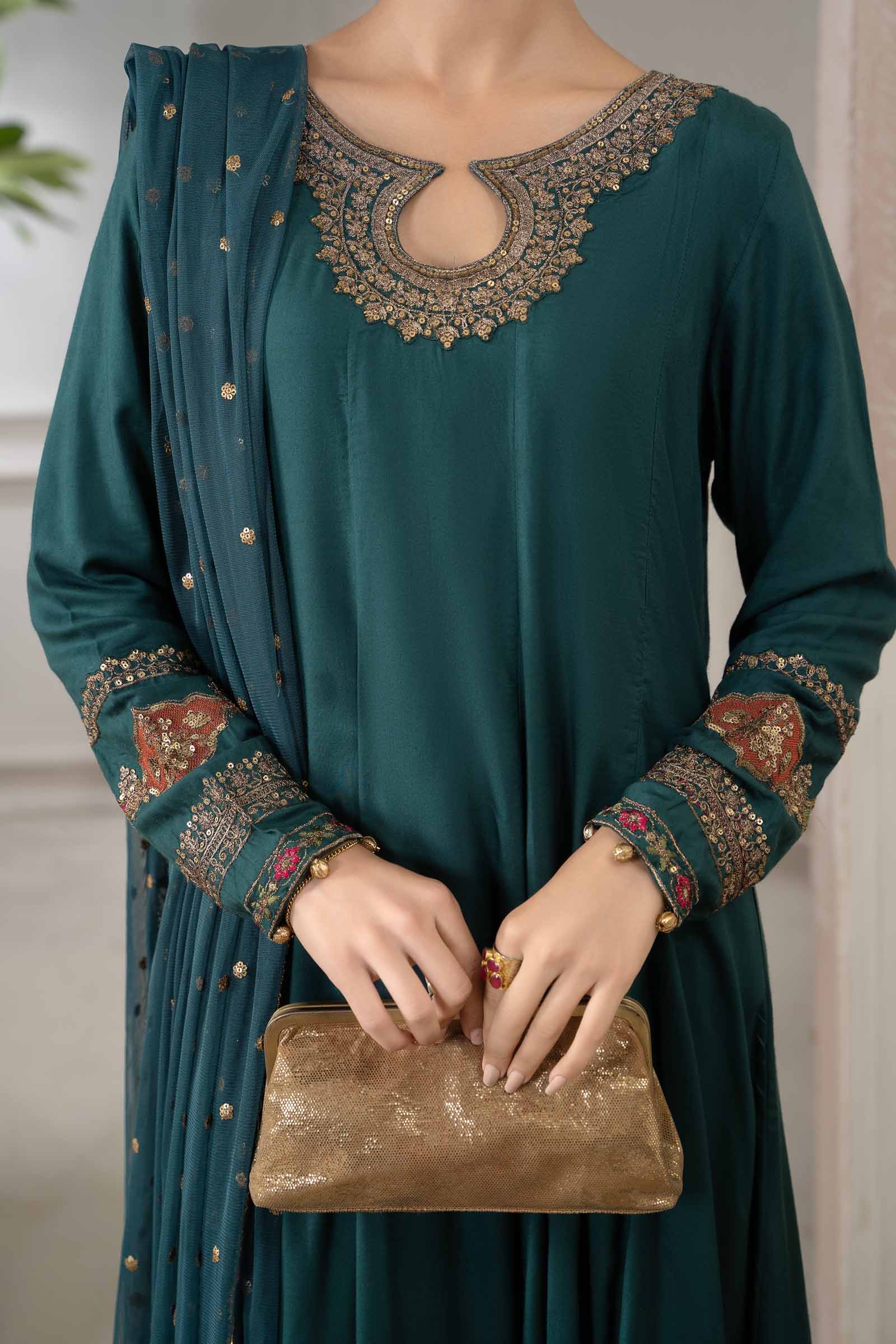 Suit Teal DW-W23-111 - Image 3