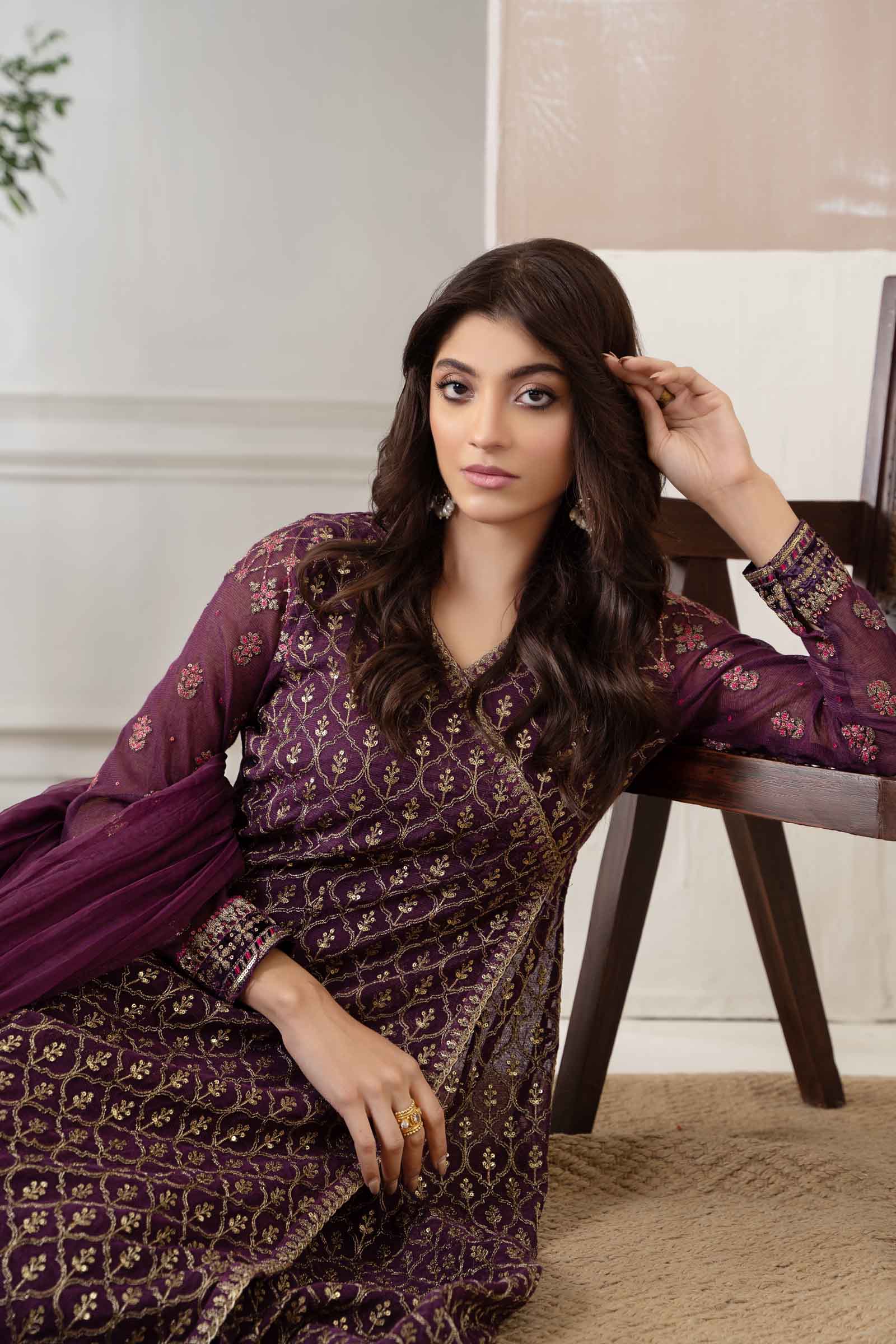 Suit Purple DW-W23-113 - Image 2