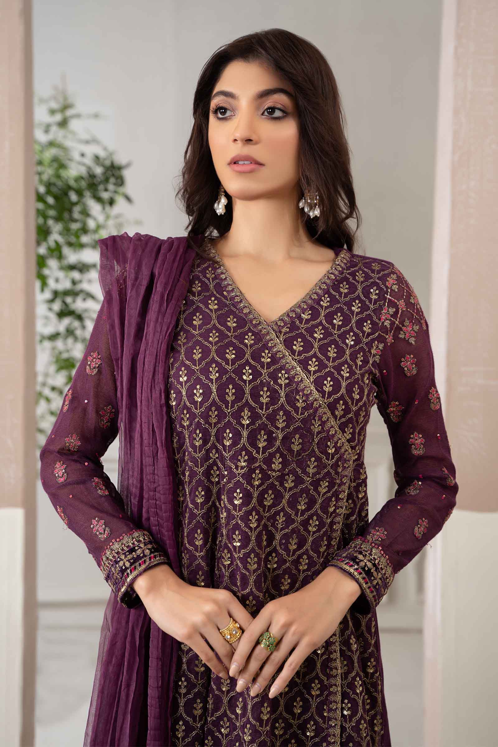 Suit Purple DW-W23-113 - Image 3