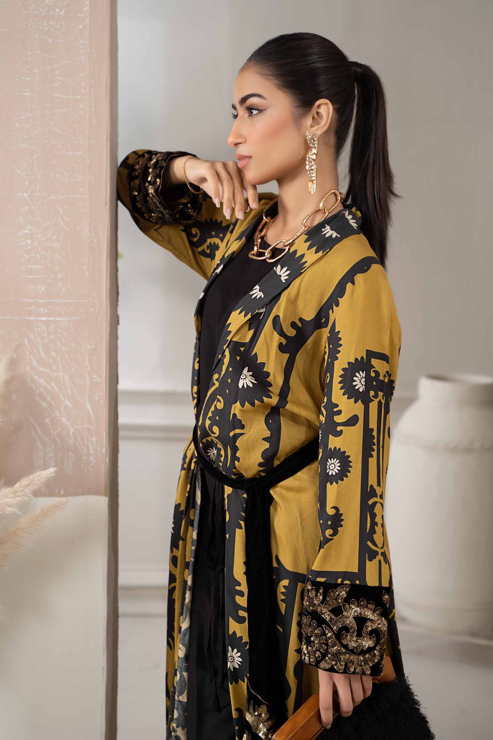 Suit Mustard DW-W23-116 - Image 4
