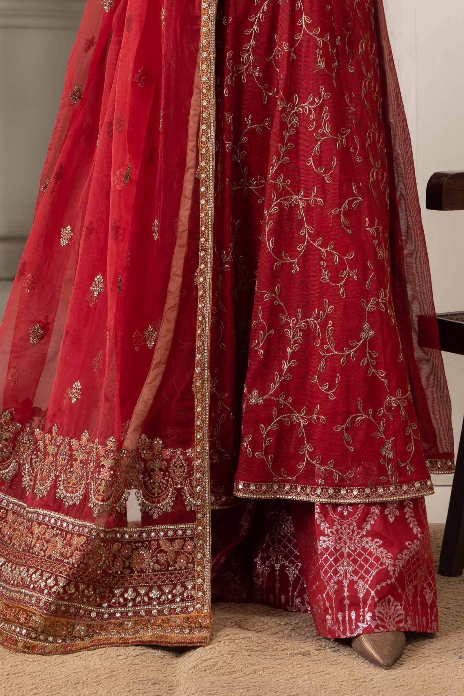 Suit Maroon DW-W23-128 - Image 3