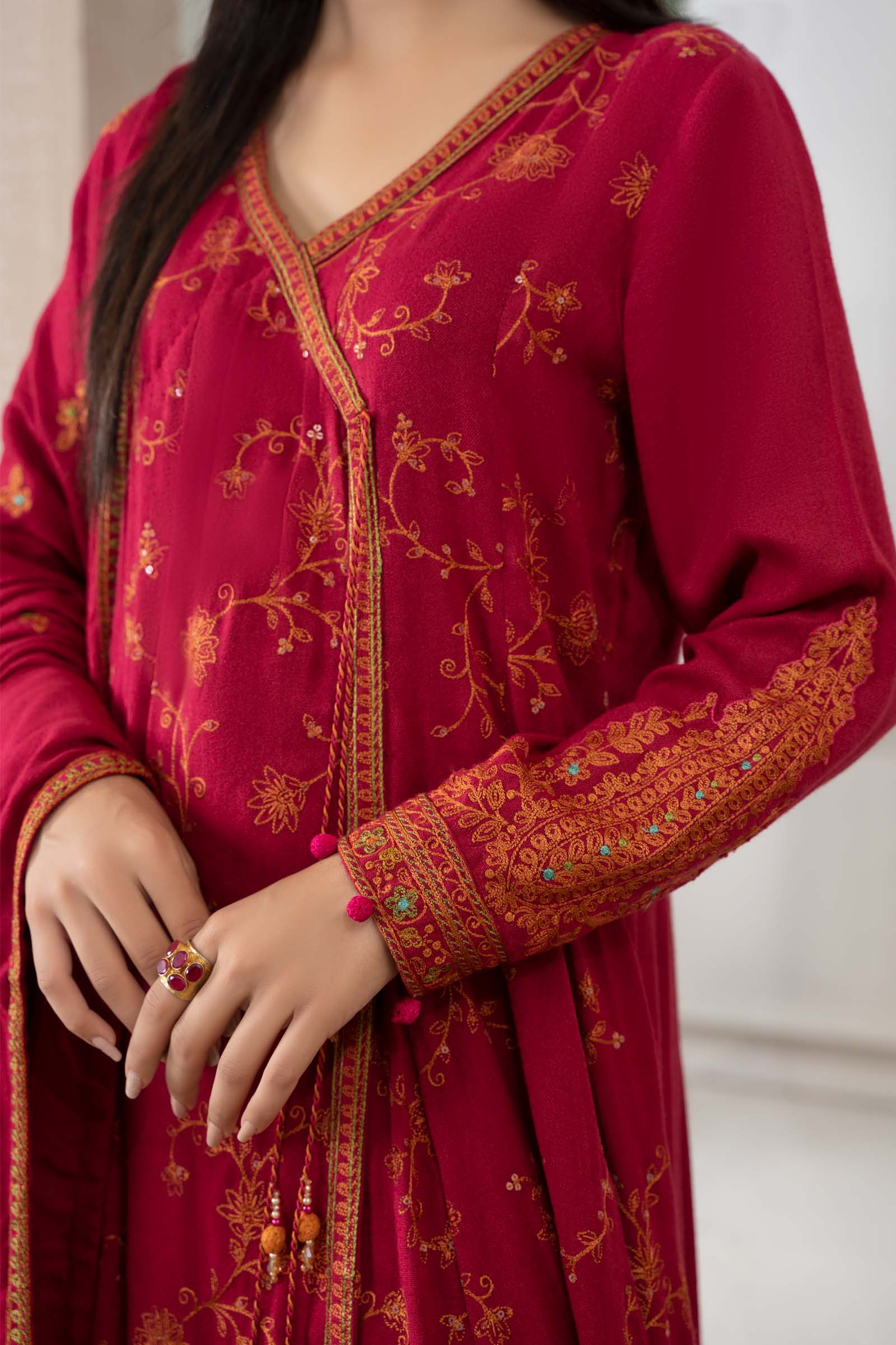 Suit Maroon DW-W23-21 - Image 4
