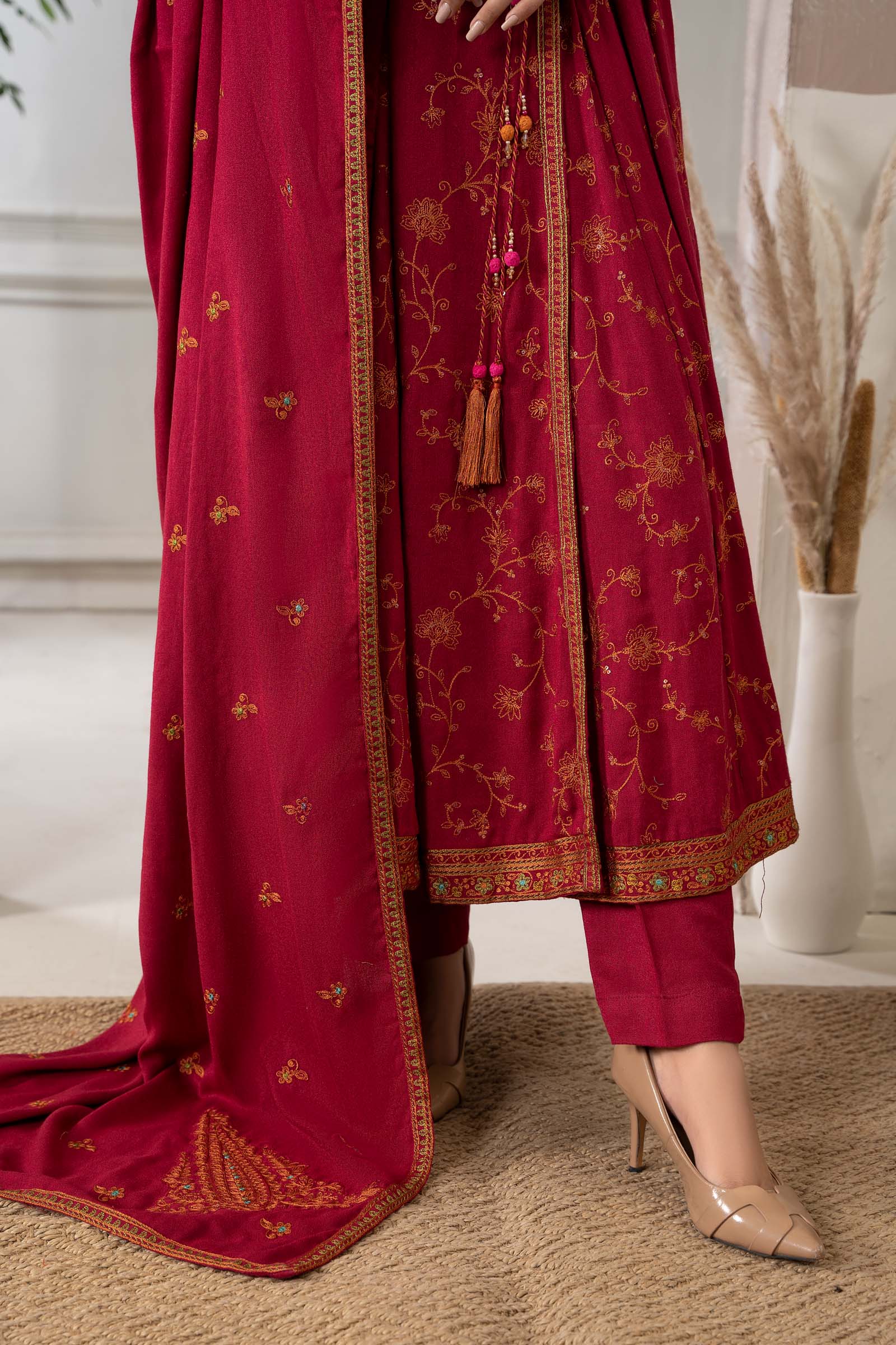 Suit Maroon DW-W23-21 - Image 5
