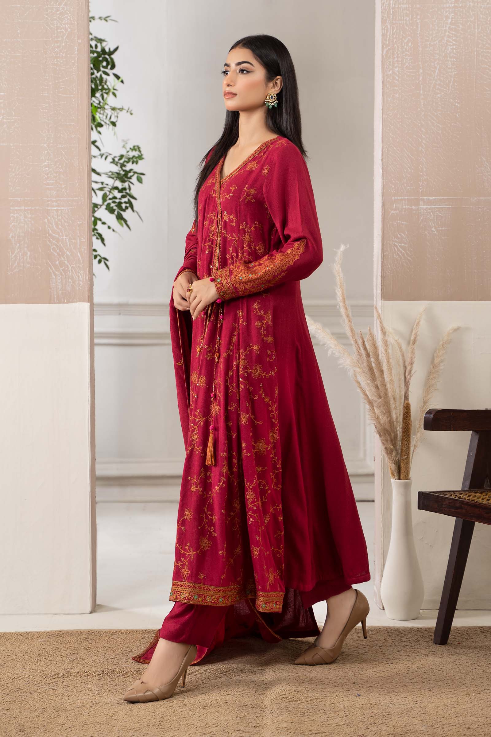 Suit Maroon DW-W23-21 - Image 7