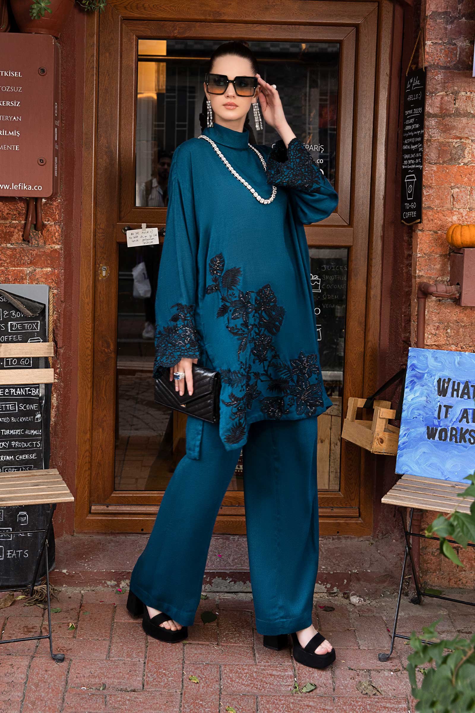 Suit Teal DW-W23-28 - Image 5