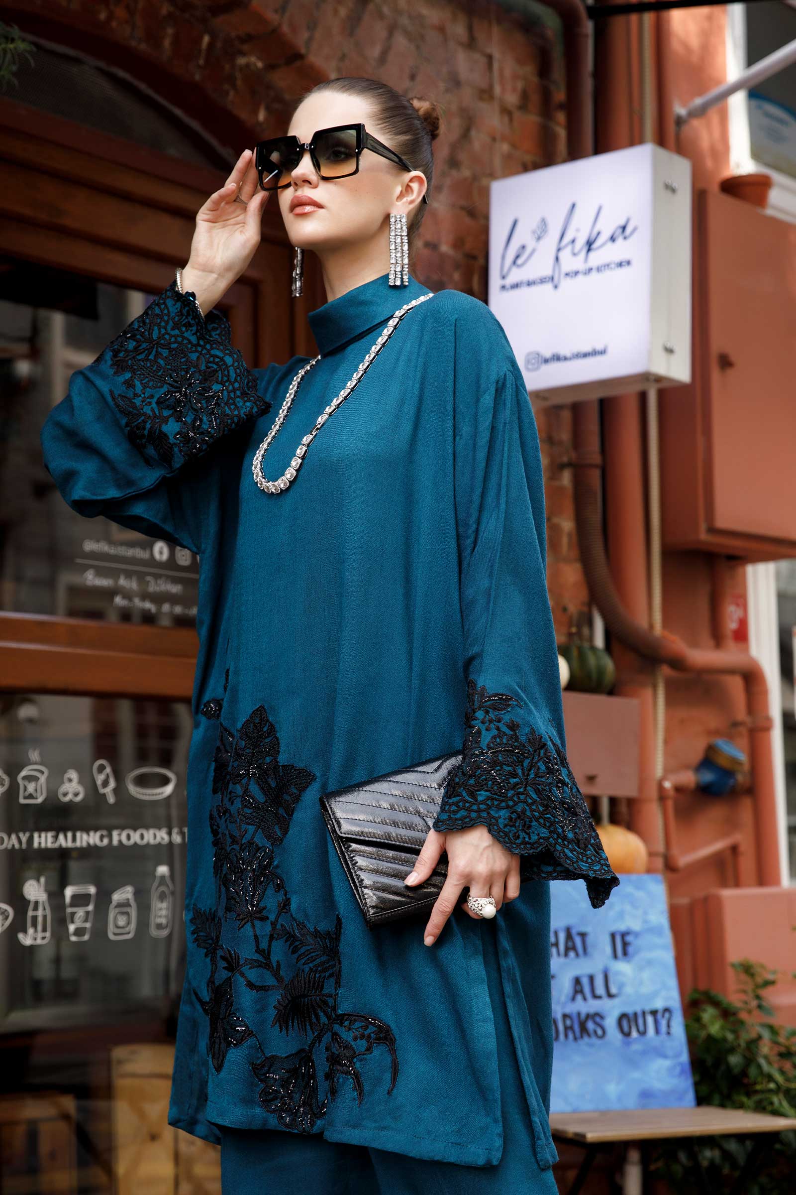 Suit Teal DW-W23-28 - Image 6