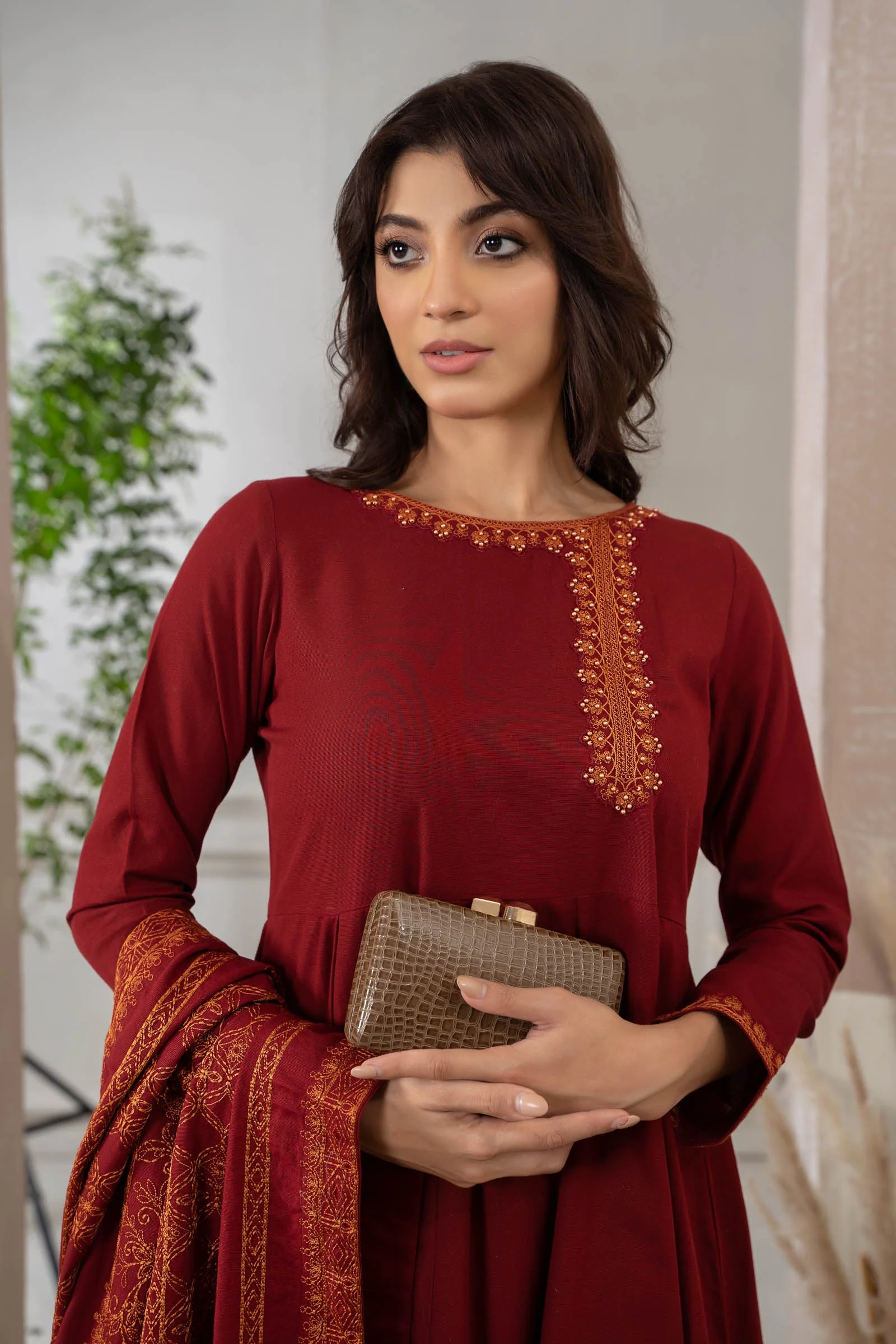 Suit Maroon DW-W23-29 - Image 4