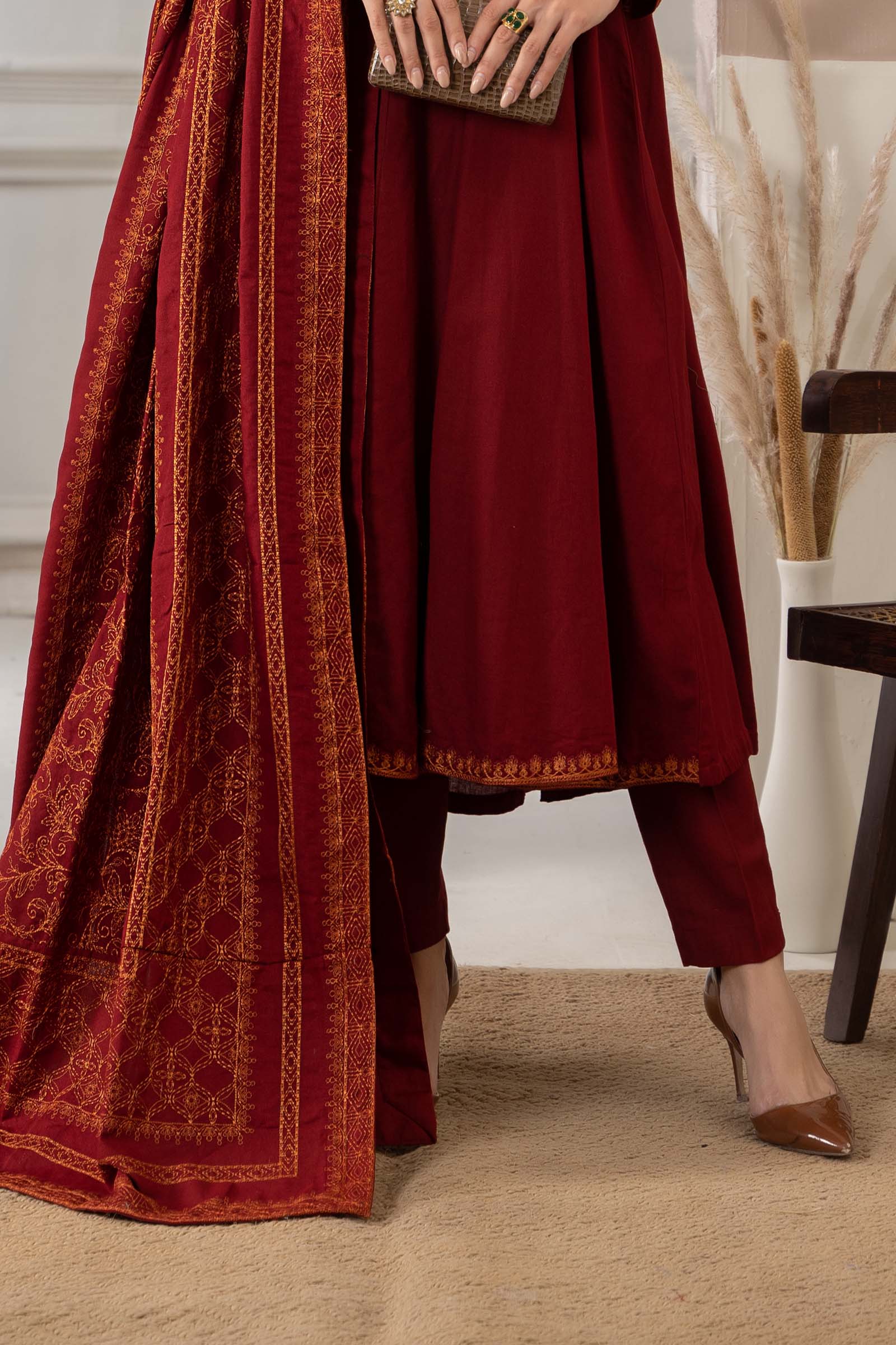 Suit Maroon DW-W23-29 - Image 5