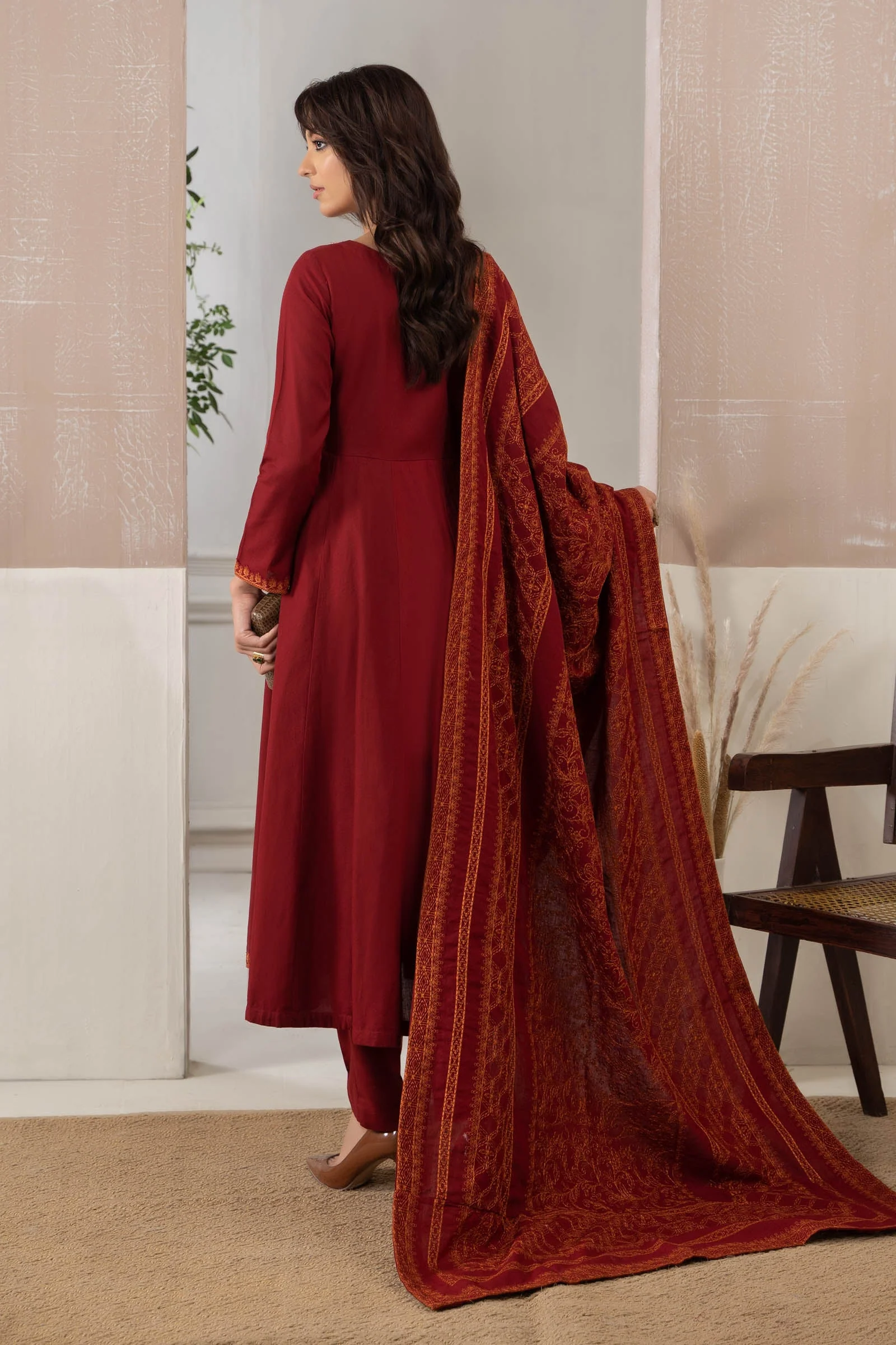 Suit Maroon DW-W23-29 - Image 8