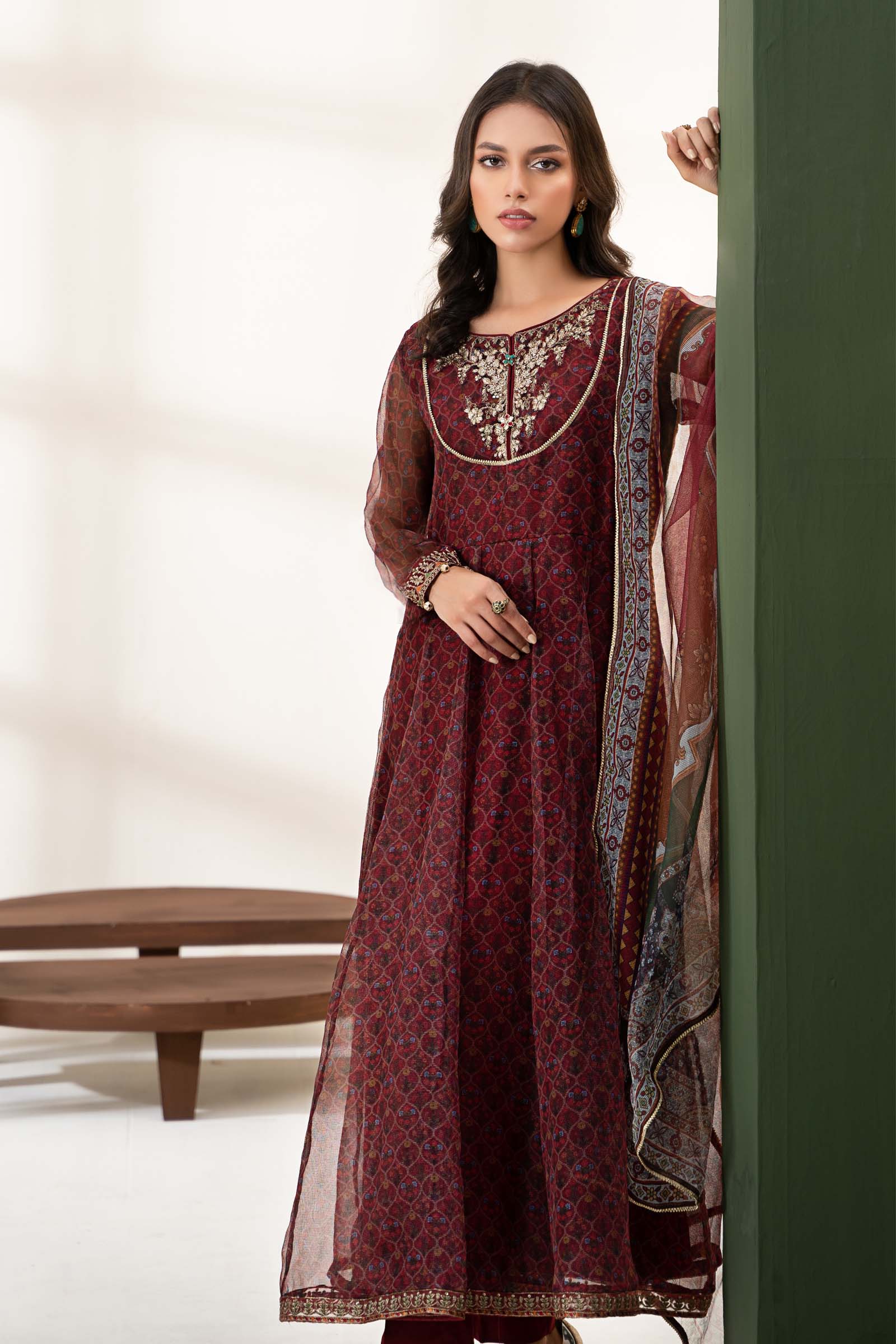 Suit Maroon DW-W23-34 - Image 3