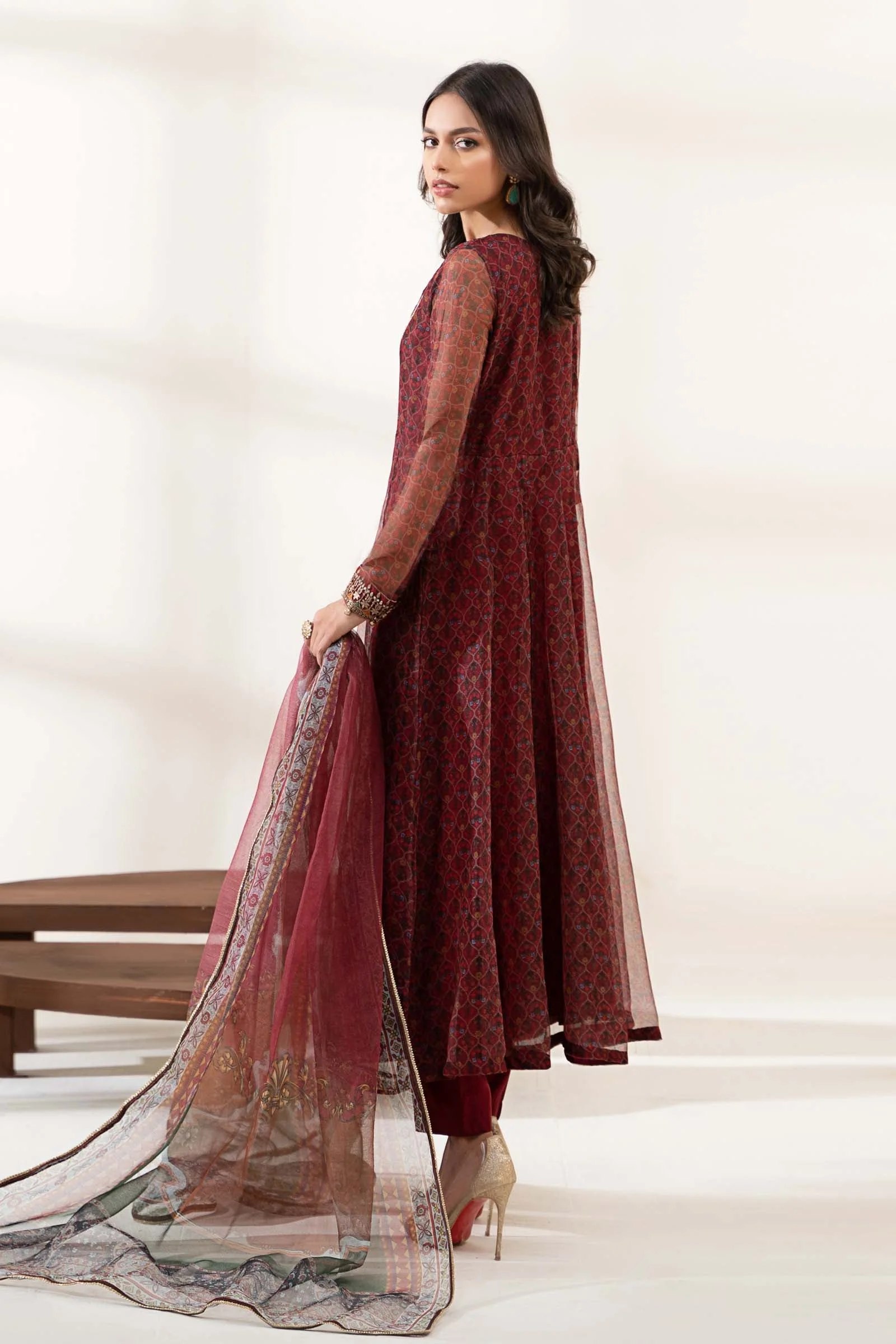 Suit Maroon DW-W23-34 - Image 9