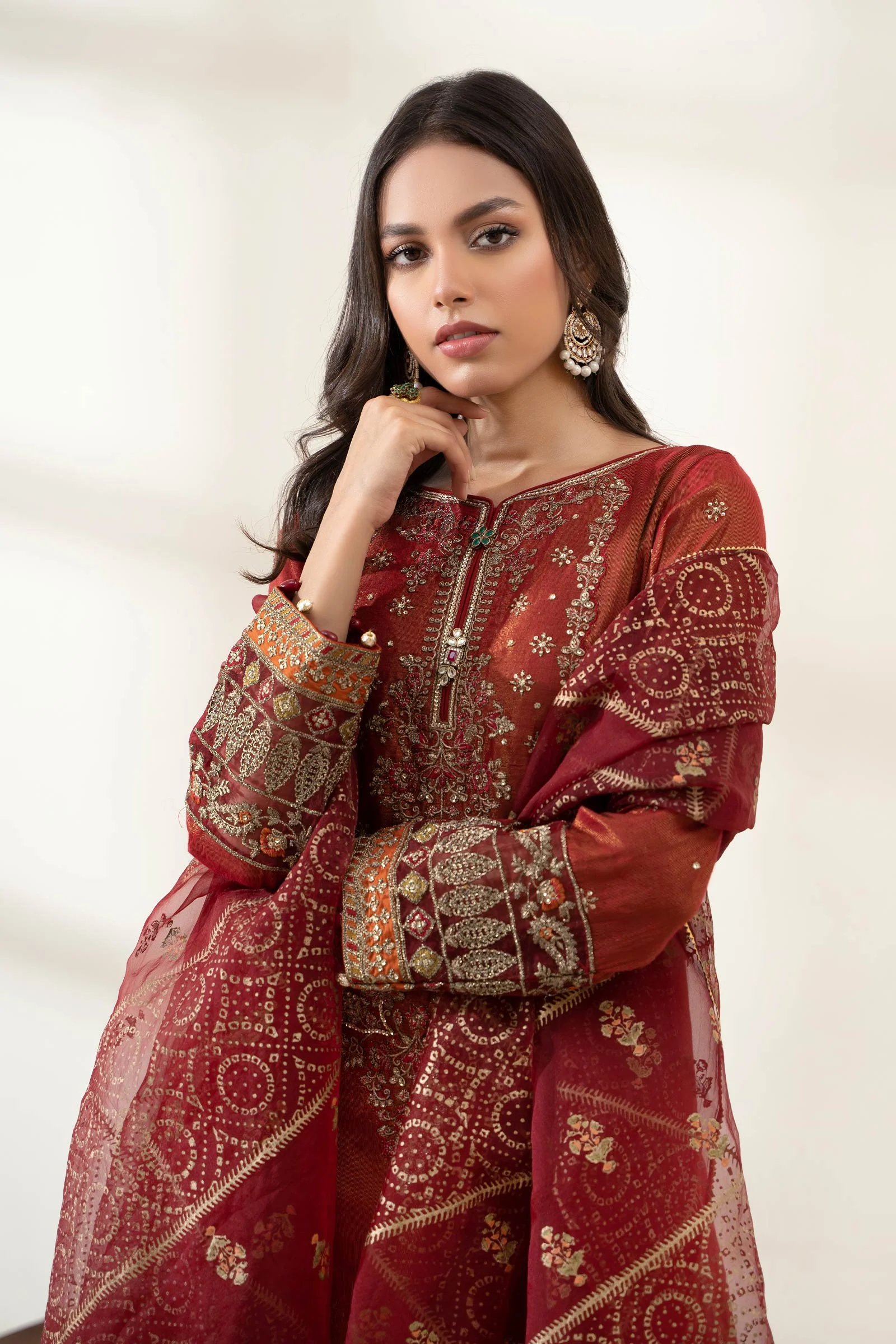 Suit Maroon DW-W23-42 - Image 3