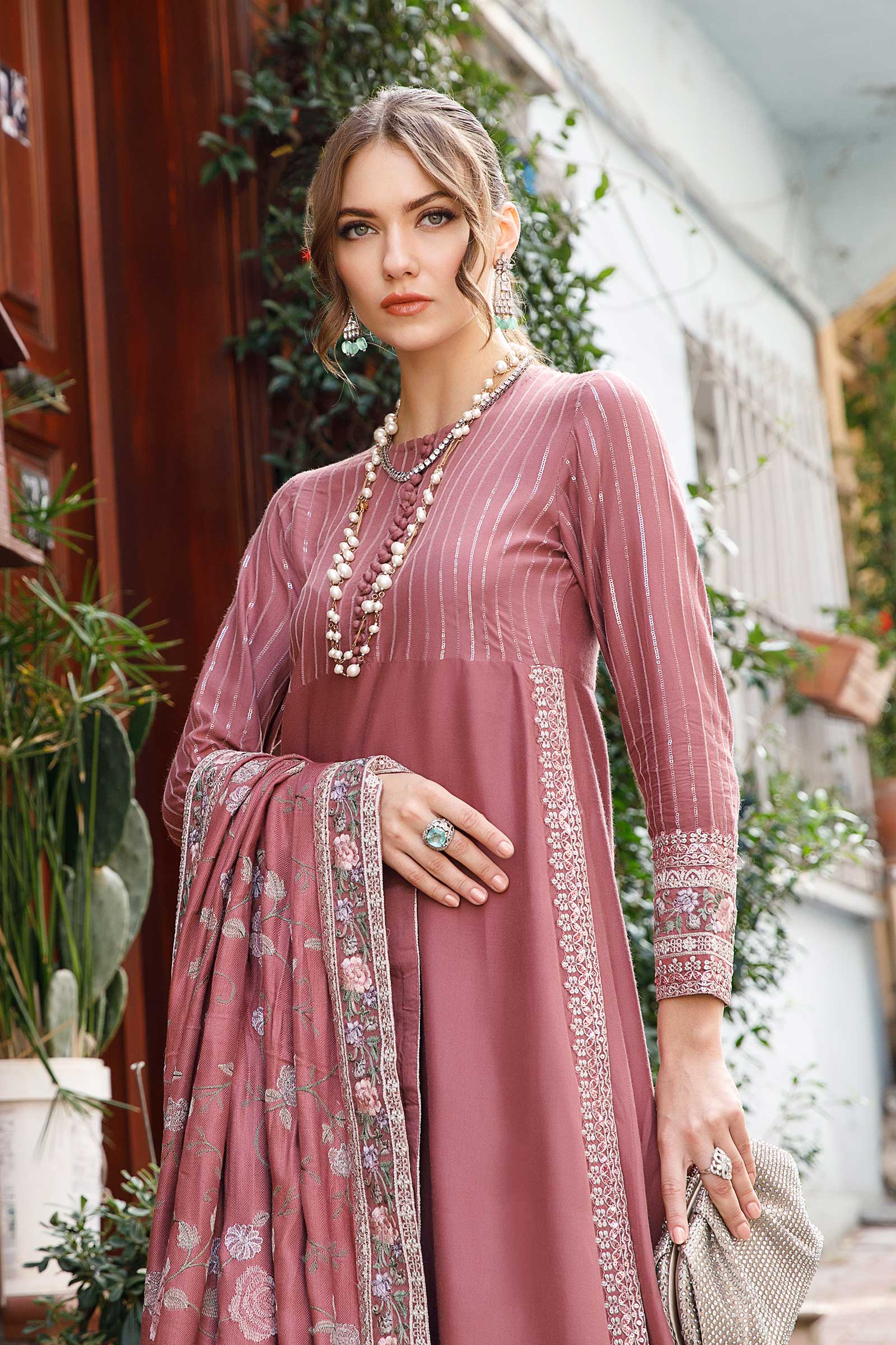 Suit Tea Pink DW-W23-74 - Image 6