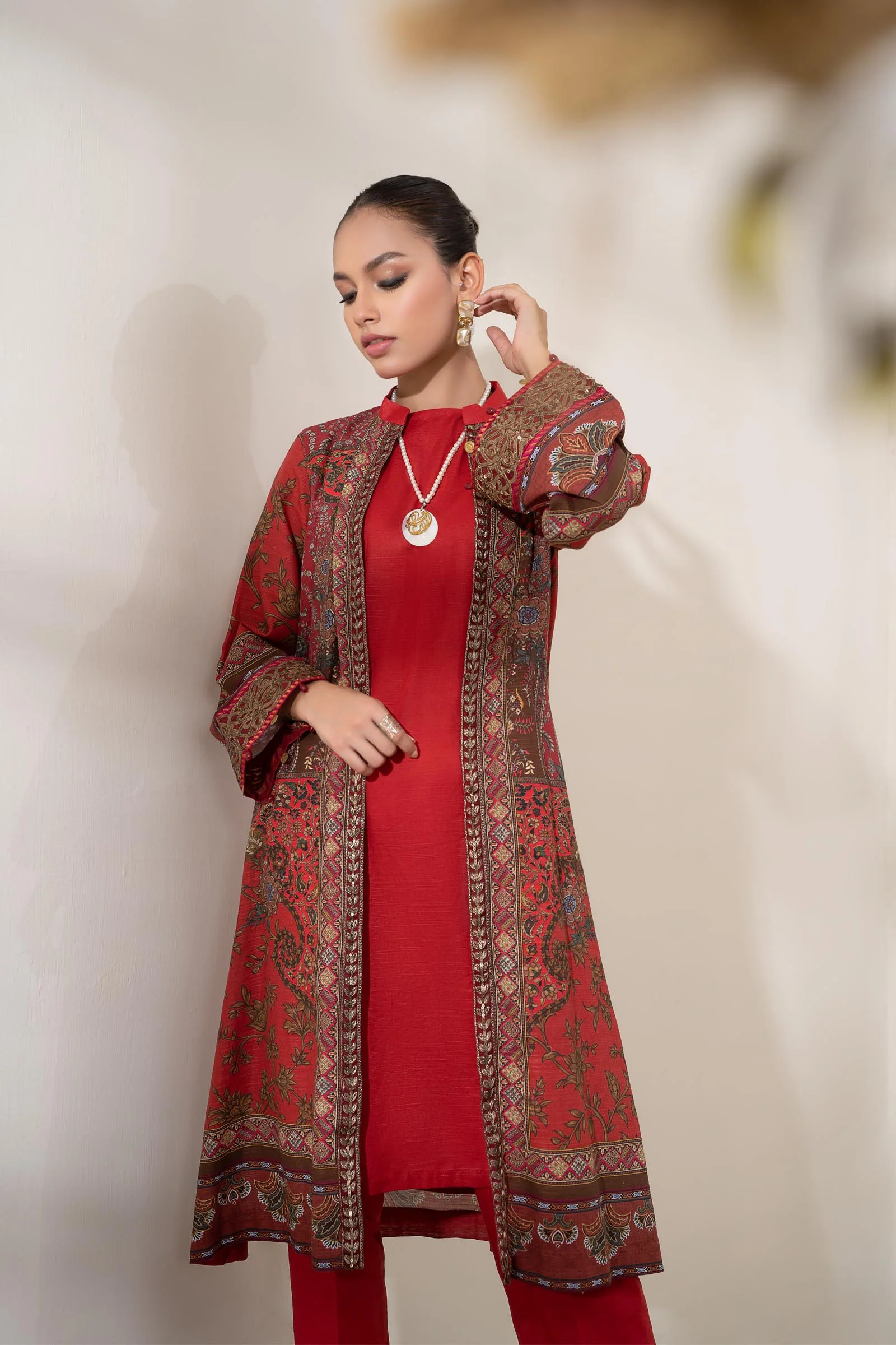 Suit Red DW-W23-87 - Image 2