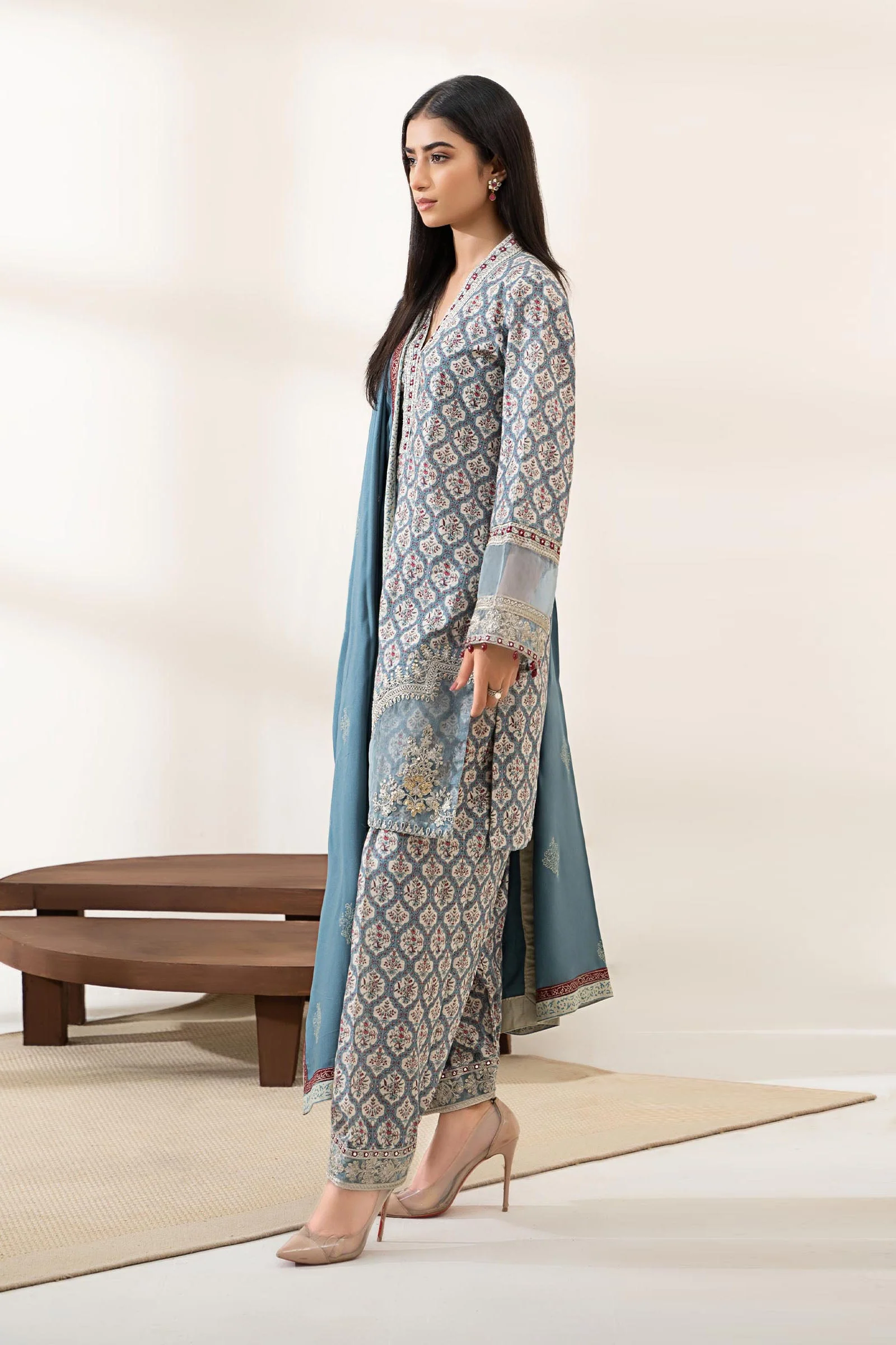 Suit Off-White Printed DW-W23-92 - Image 6