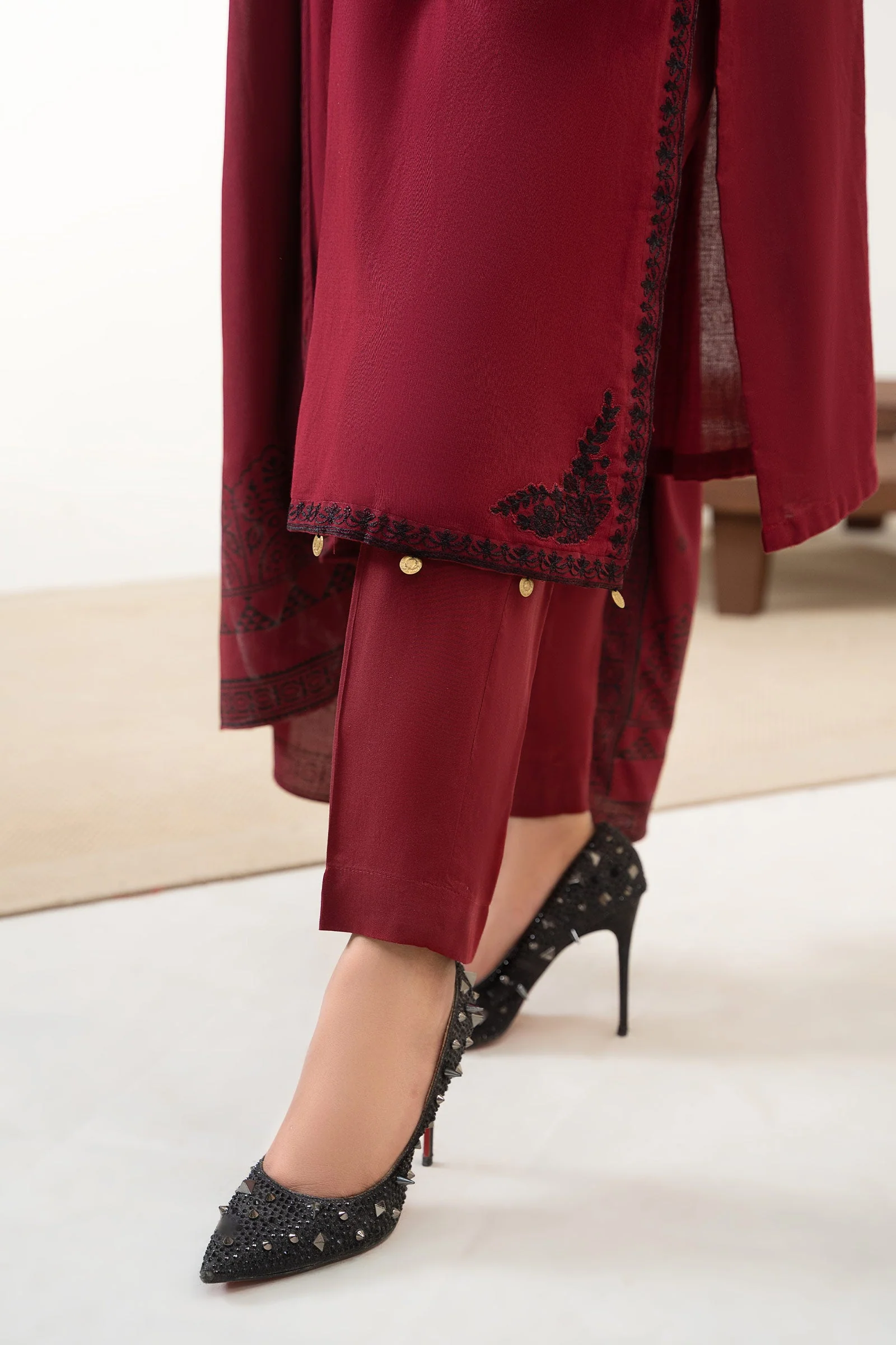 Suit Maroon DW-W23-94 - Image 4