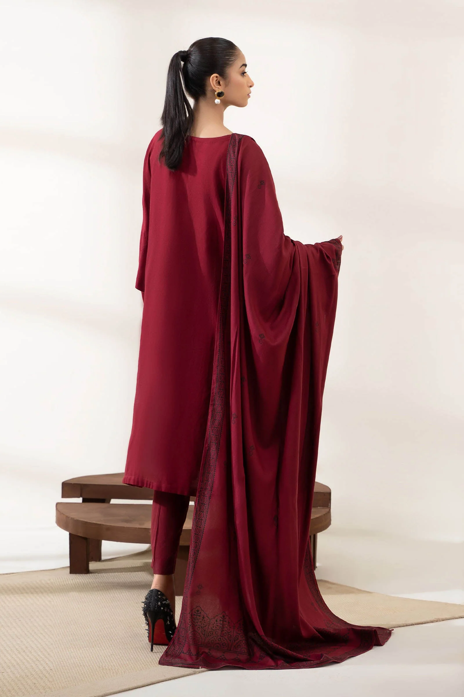 Suit Maroon DW-W23-94 - Image 6