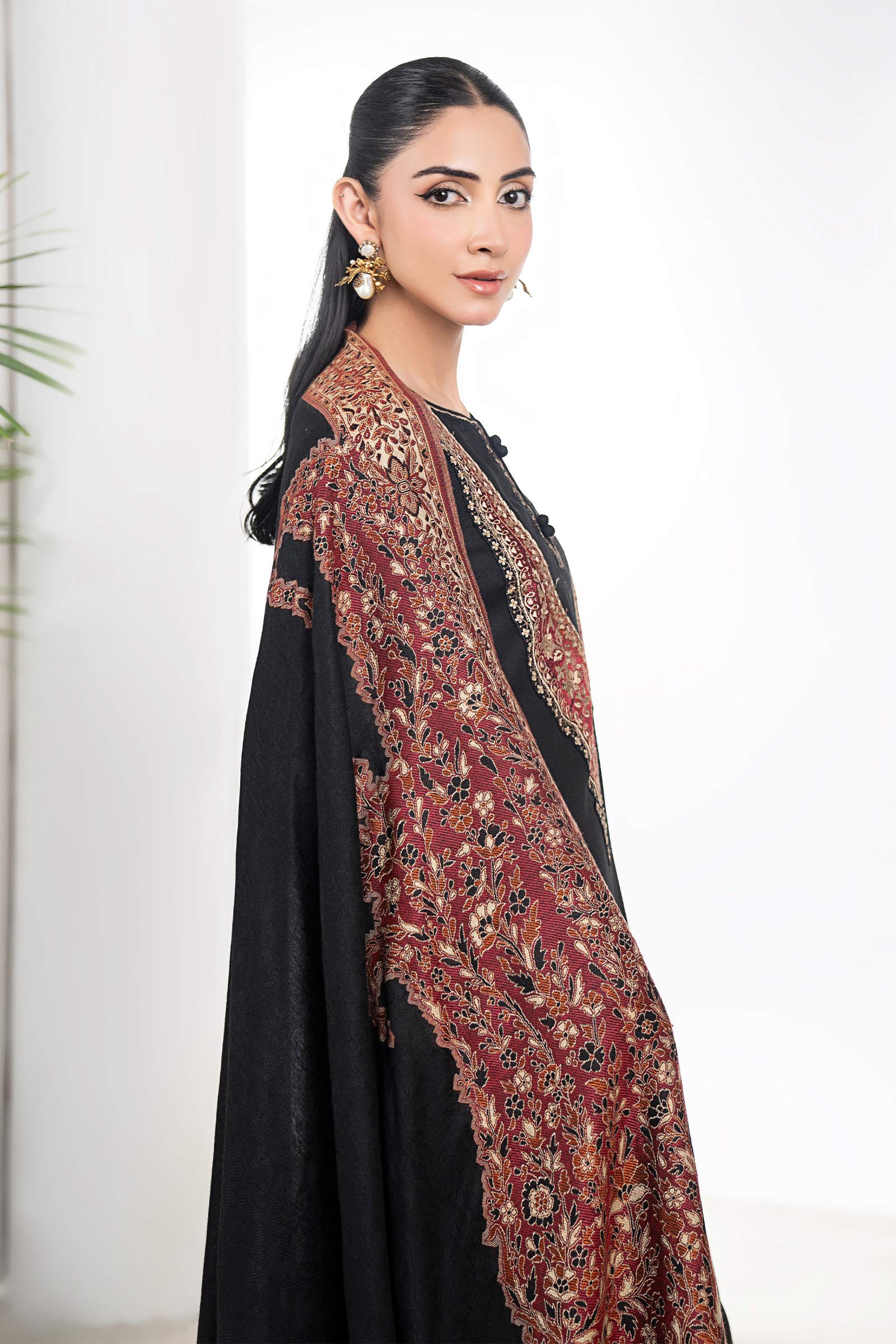 3 Piece Embroidered Marina Twill Suit - Image 6