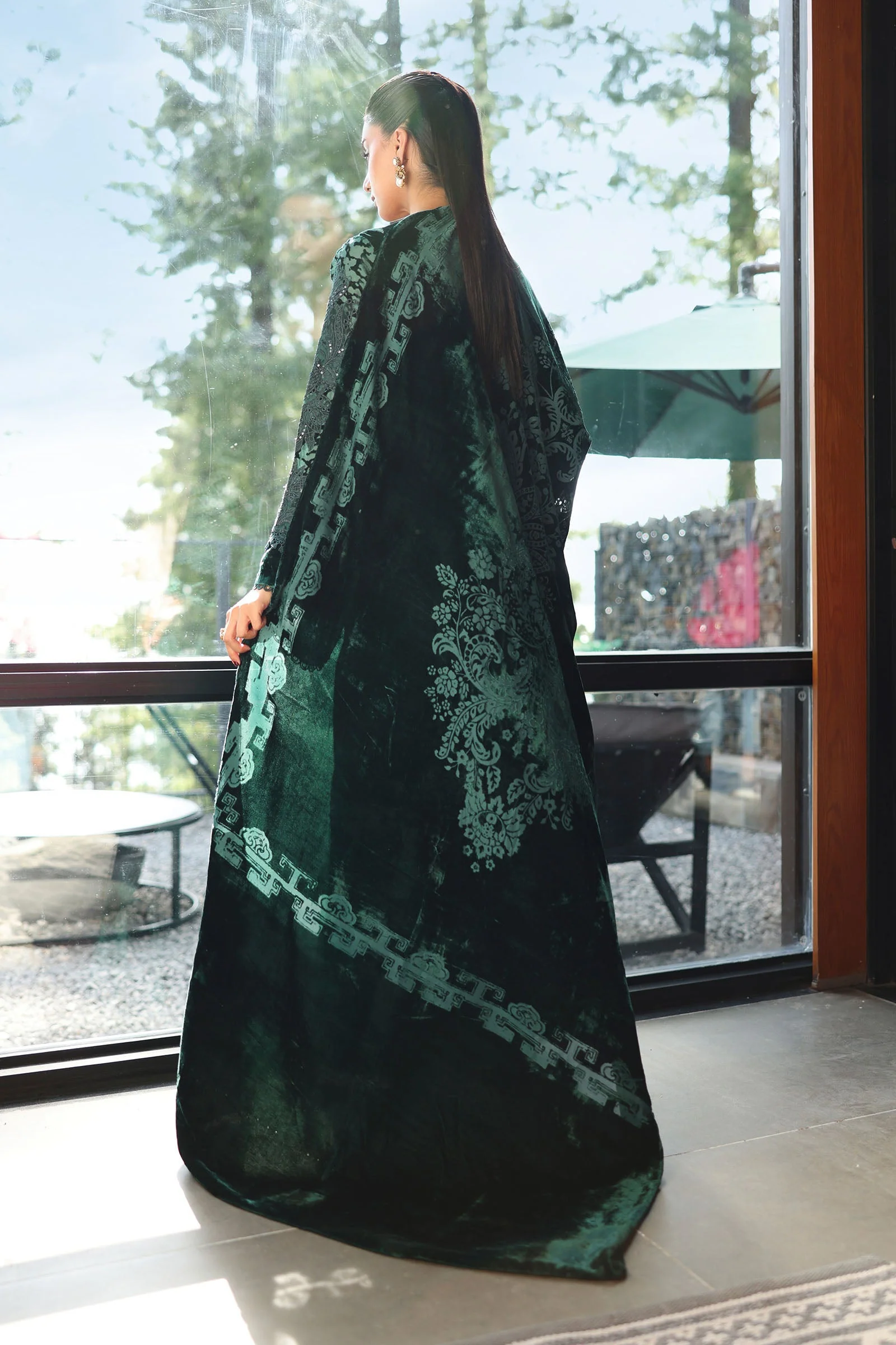 3 Piece Embroidered Palachi Suit - Image 6