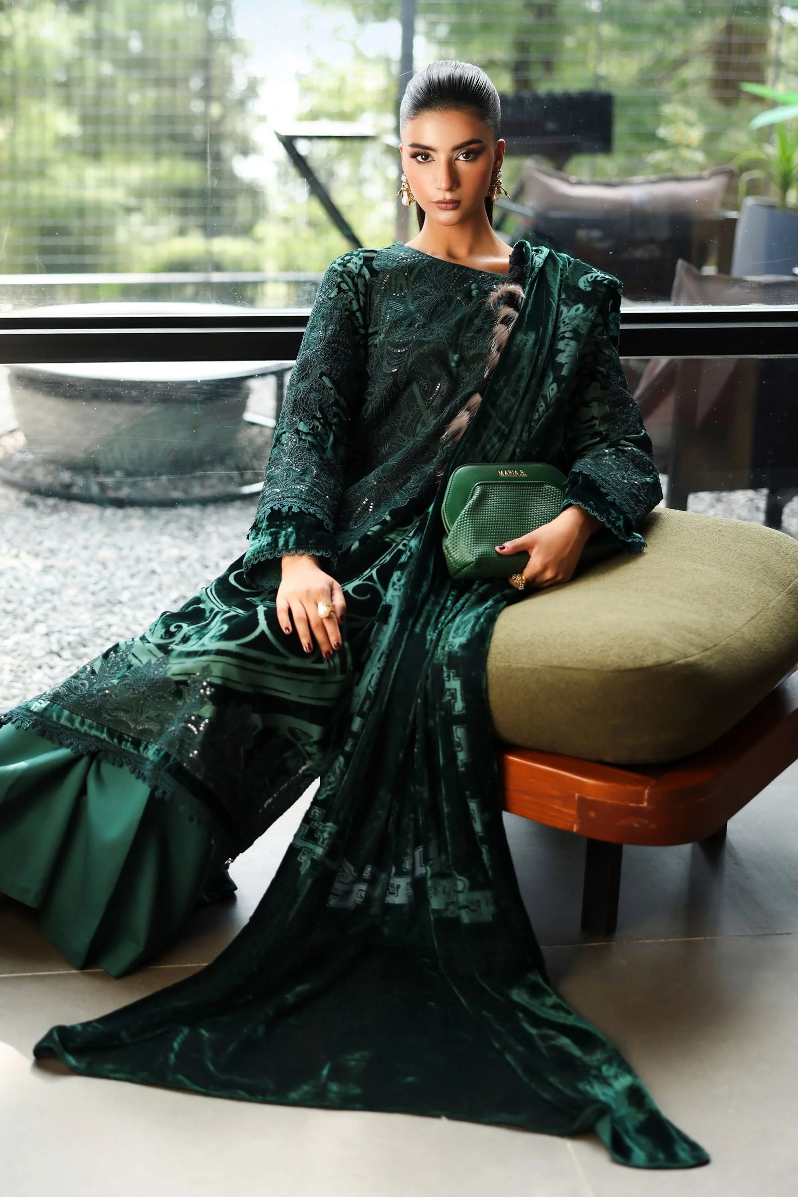 3 Piece Embroidered Palachi Suit - Image 7
