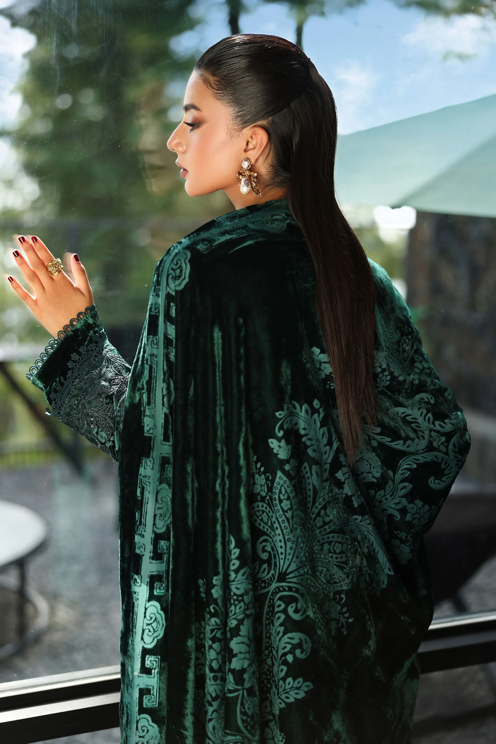 3 Piece Embroidered Palachi Suit - Image 8