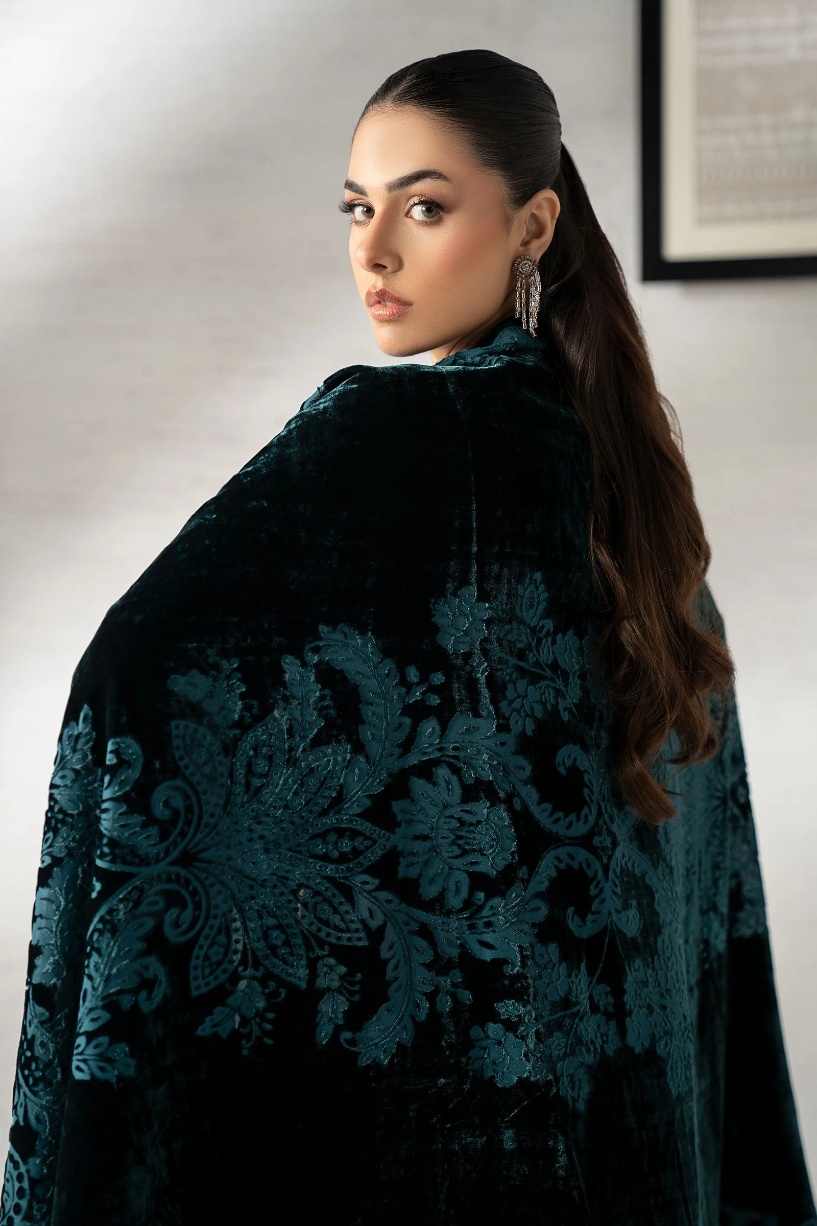 3 Piece Embroidered Palachi Suit - Image 4