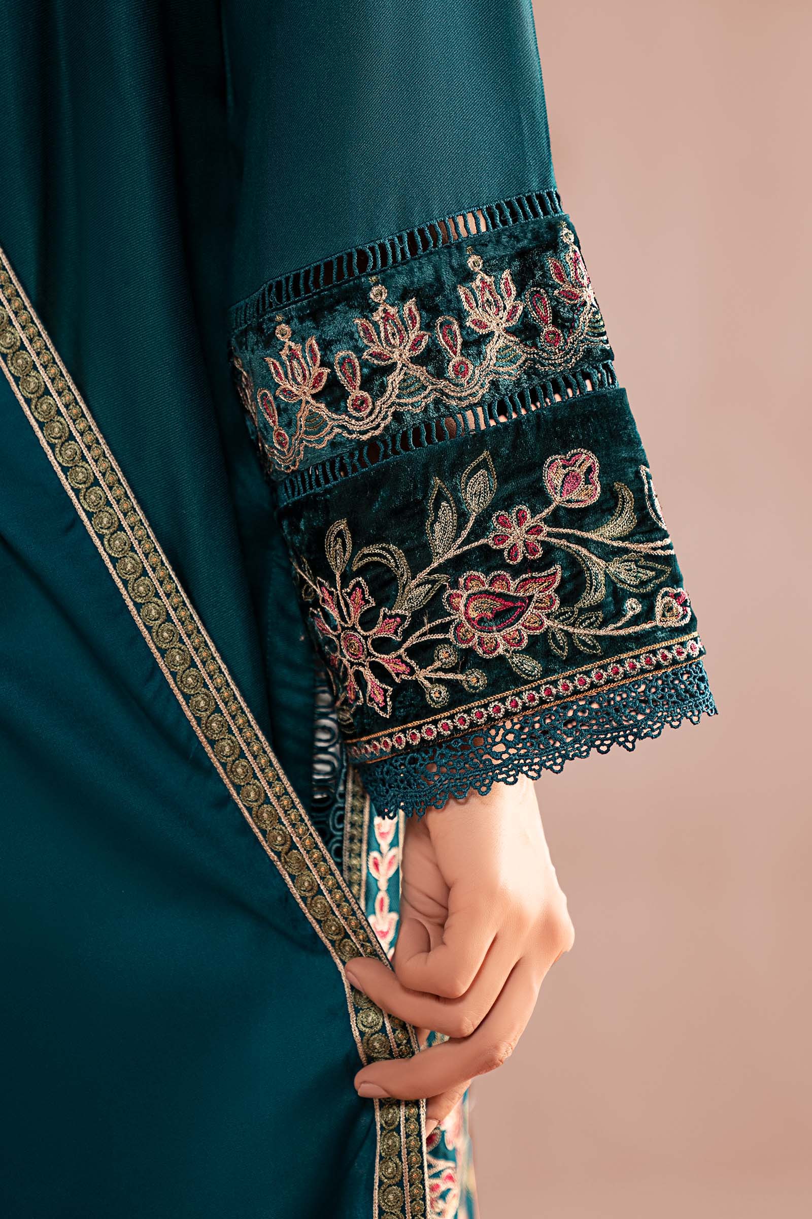 3 Piece Embroidered Marina Suit - Image 6