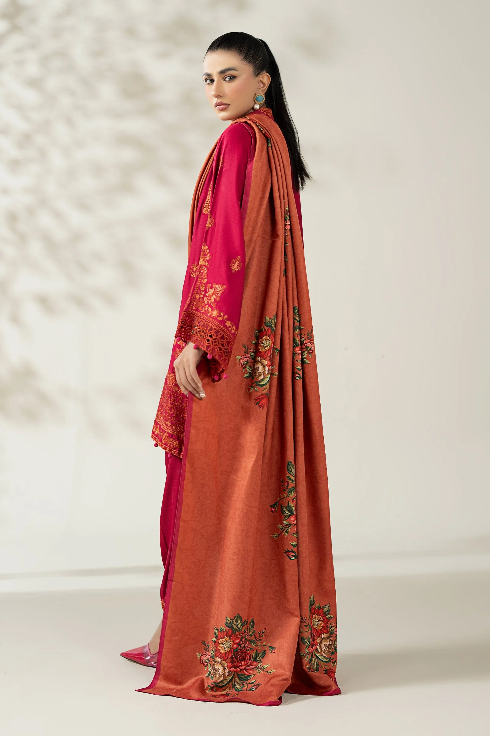 3 Piece Embroidered Marina Suit - Image 4