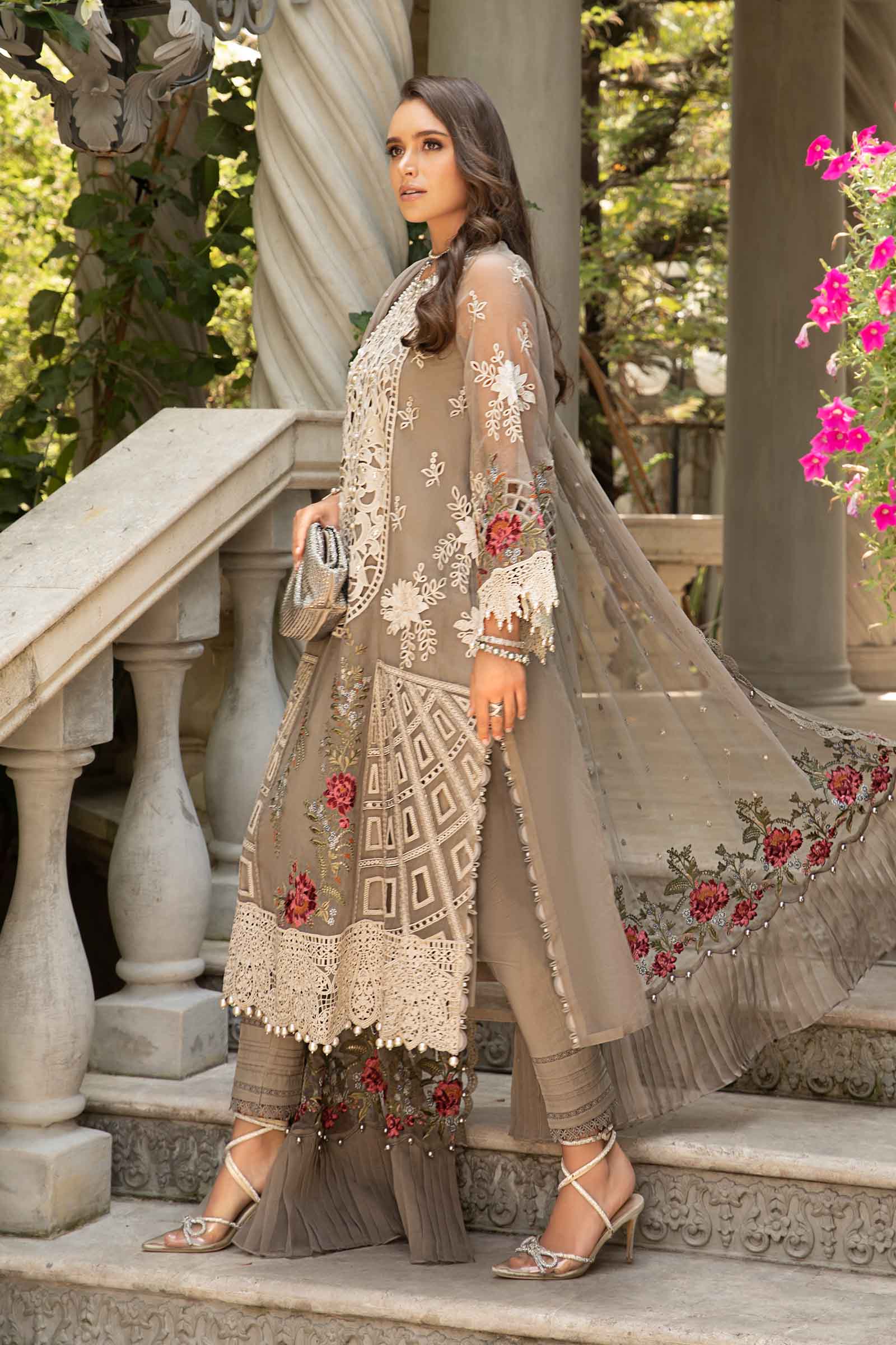 3 Piece - Unstitched Suit | EID LAWN-24-01 - Image 5
