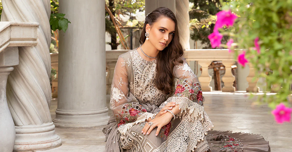 3 Piece - Unstitched Suit | EID LAWN-24-01 - Image 6