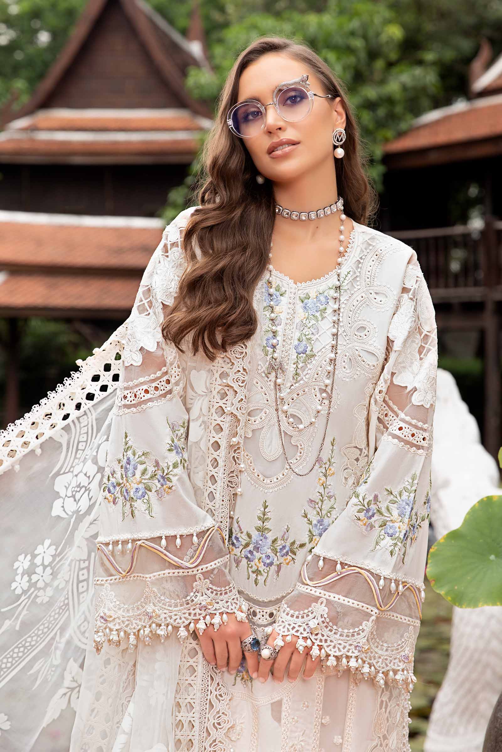 3 Piece - Unstitched Suit | EID LAWN-24-04 - Image 3