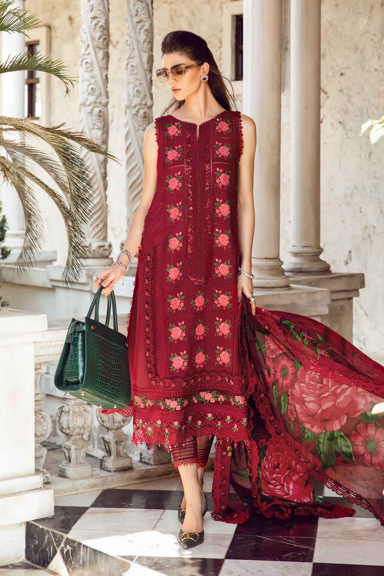3 Piece - Unstitched Suit | EID LAWN-24-05 - Image 5