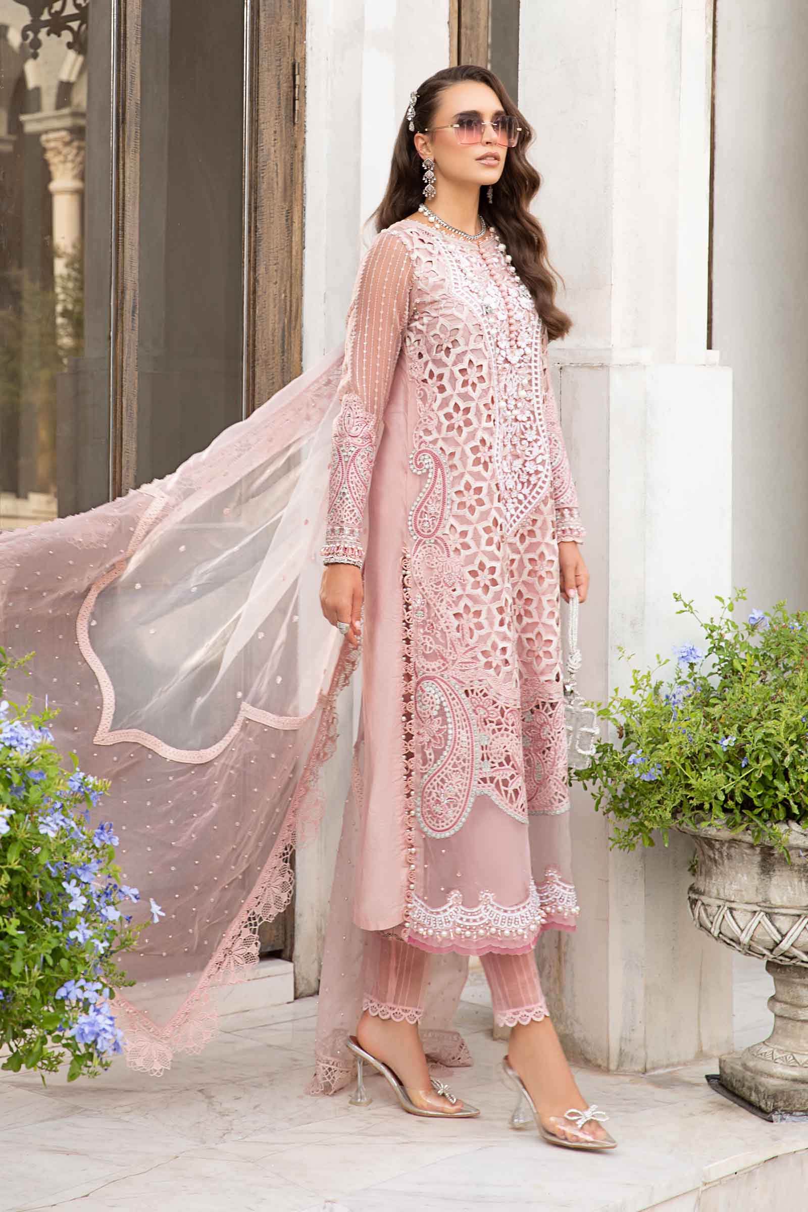 3 Piece - Unstitched Suit | EID LAWN-24-06 - Image 4