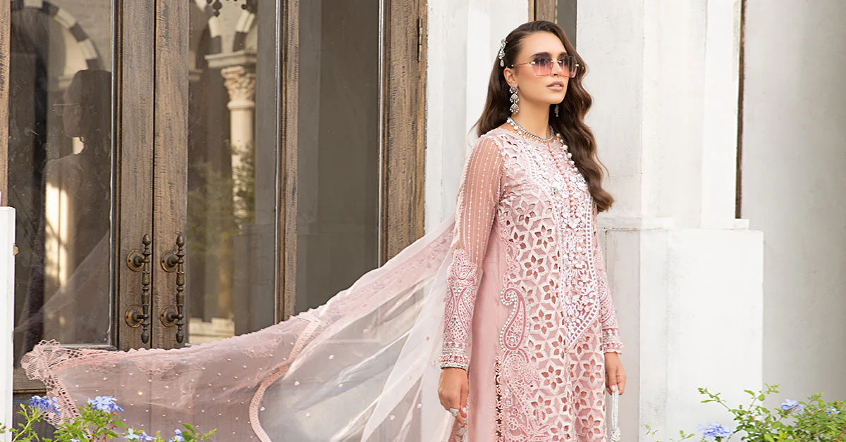 3 Piece - Unstitched Suit | EID LAWN-24-06 - Image 5