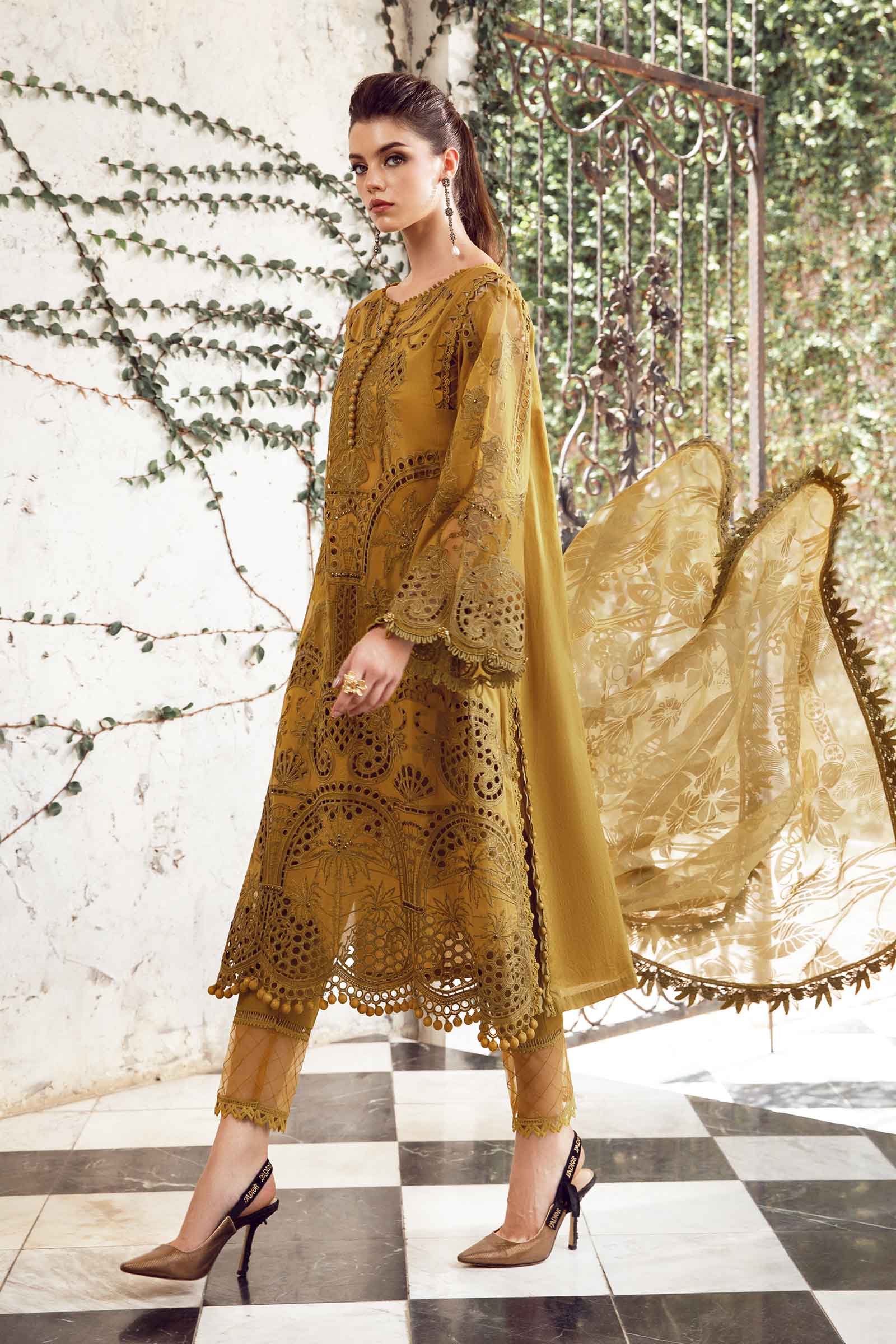 3 Piece - Unstitched Suit | EID LAWN-24-08 - Image 7