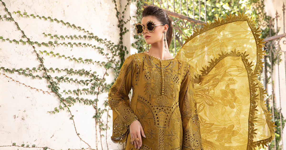 3 Piece - Unstitched Suit | EID LAWN-24-08 - Image 8