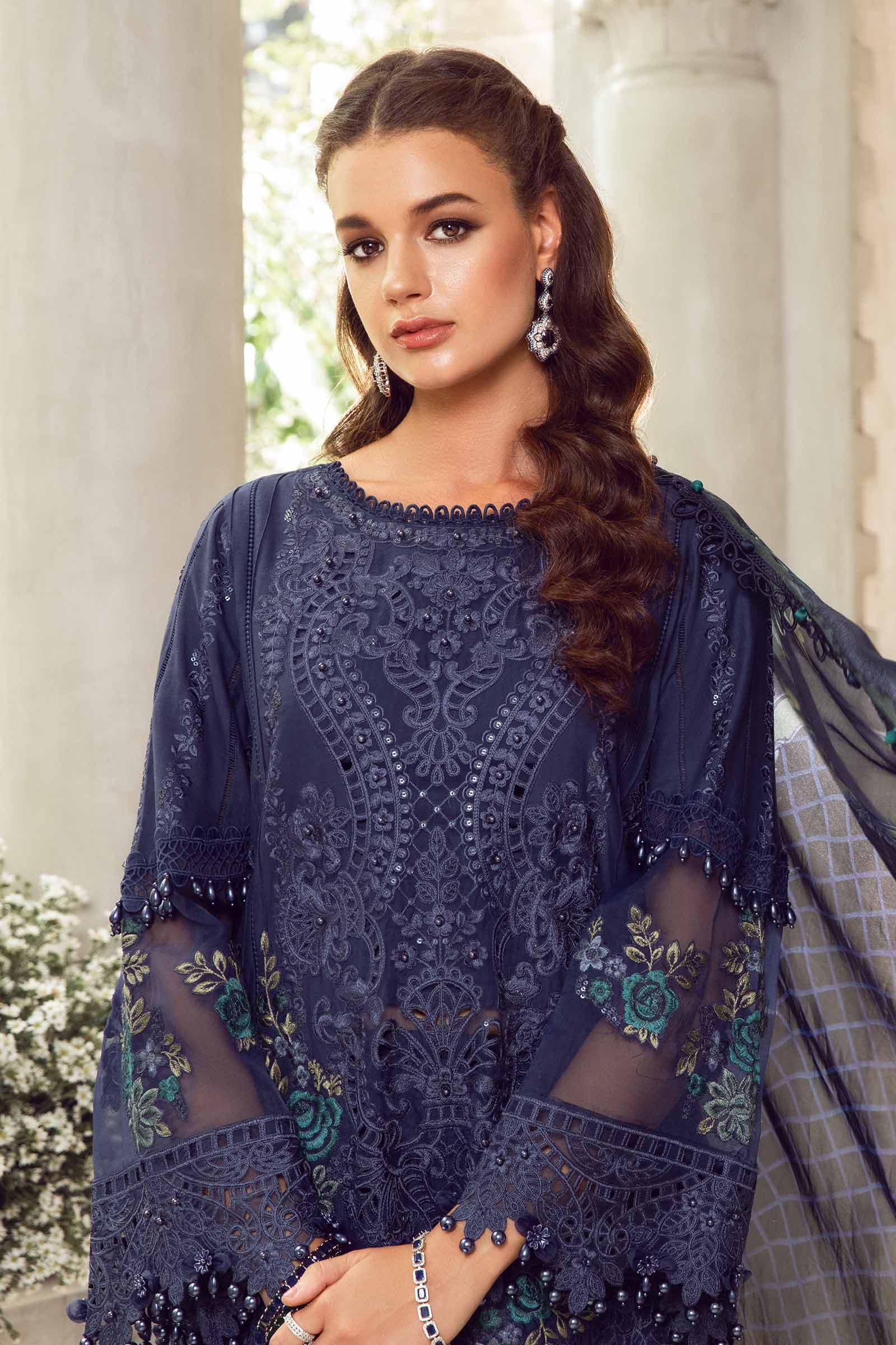 3 Piece - Unstitched Suit | EID LAWN-24-09 - Image 3