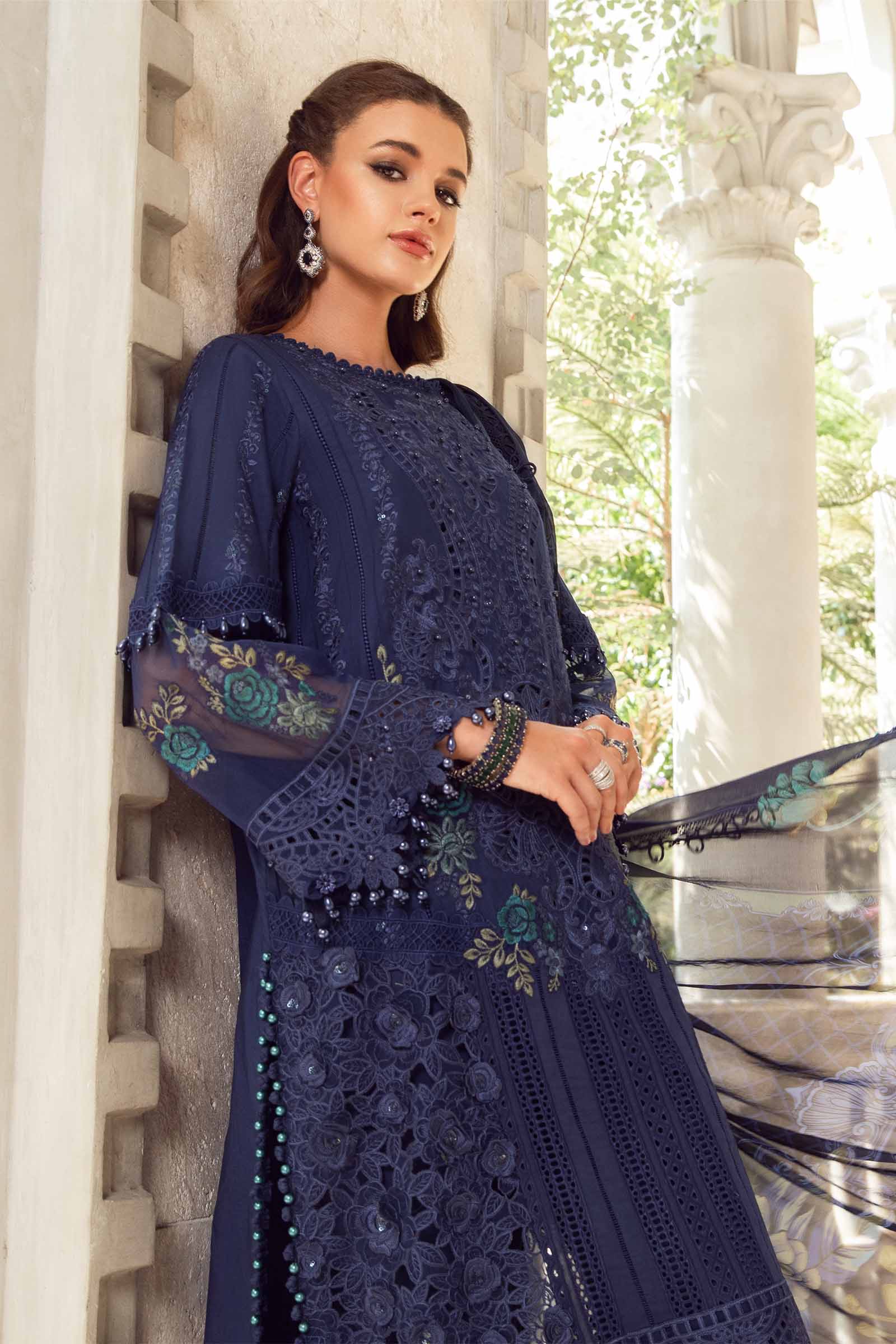 3 Piece - Unstitched Suit | EID LAWN-24-09 - Image 4