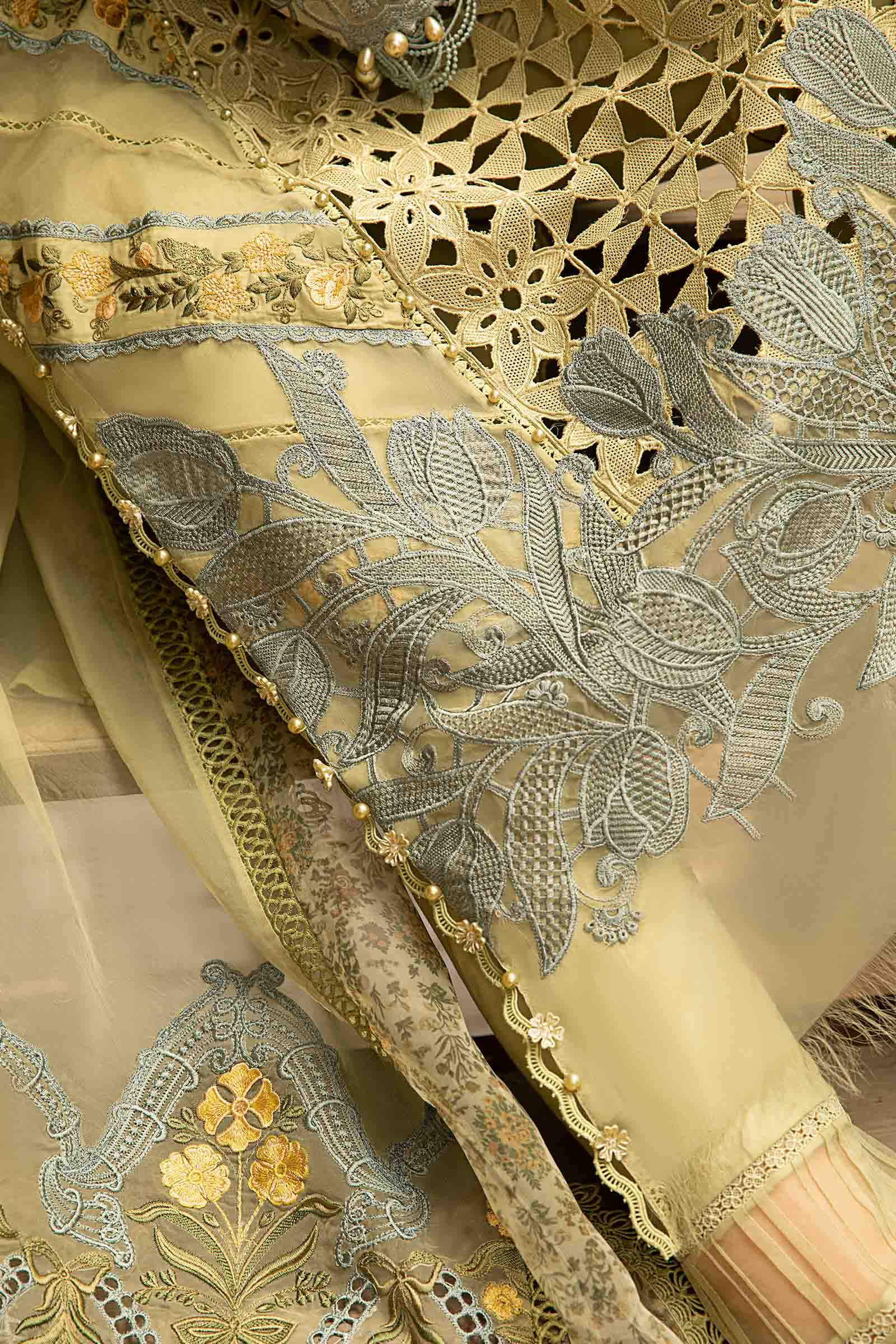 3 Piece - Unstitched Suit | EID LAWN-24-10 - Image 4