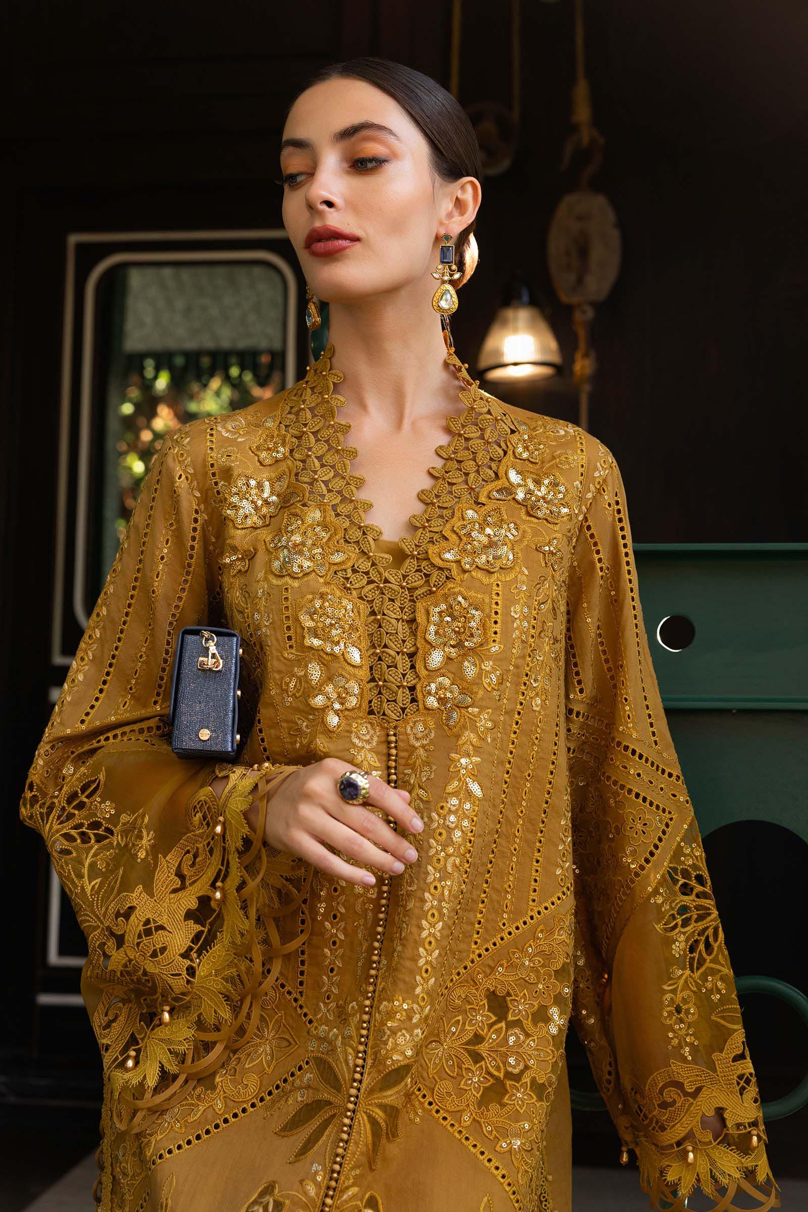 3 Piece Unstitched Embroidered Lawn Suit - Image 4