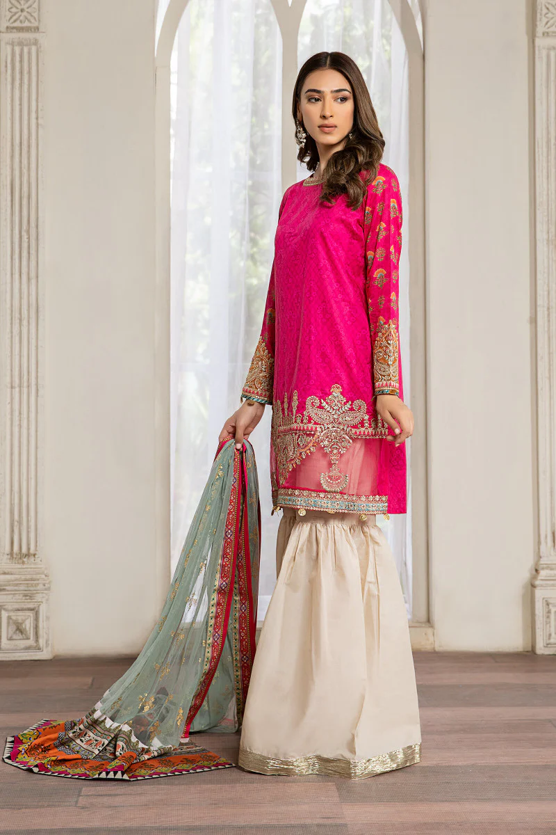 Suit Fuchsia Pink ELS-21-10 - Image 2