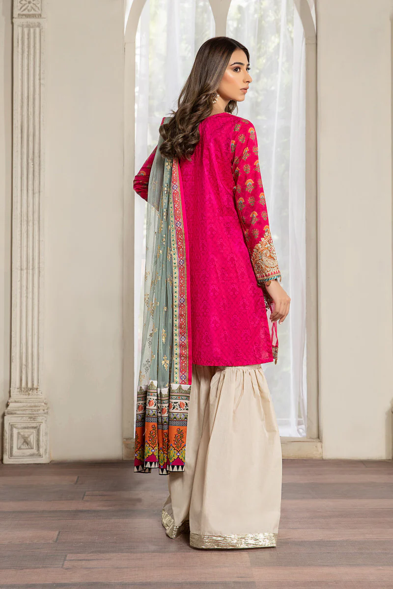 Suit Fuchsia Pink ELS-21-10 - Image 3