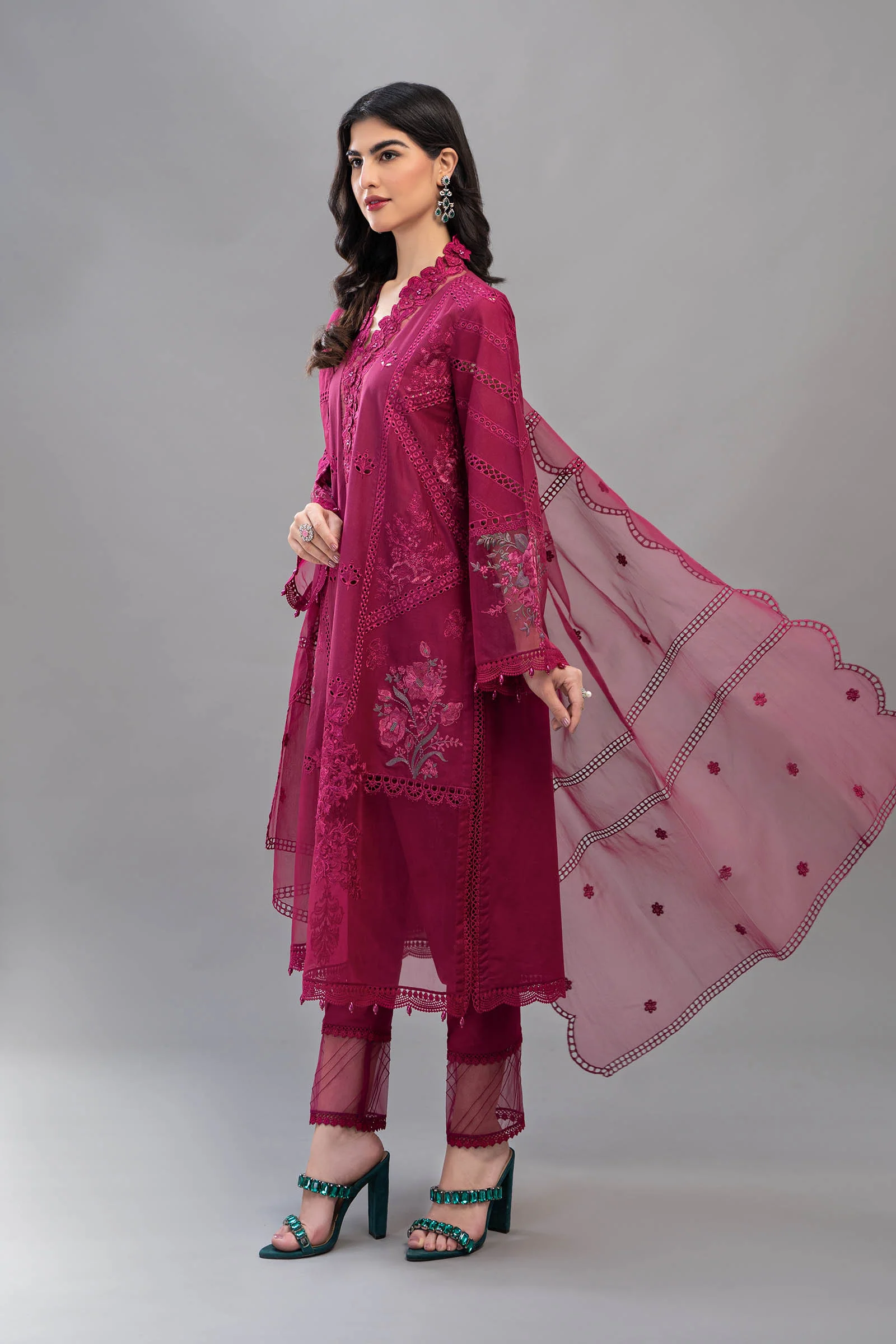 Suit Magenta ELS-23-09 - Image 6